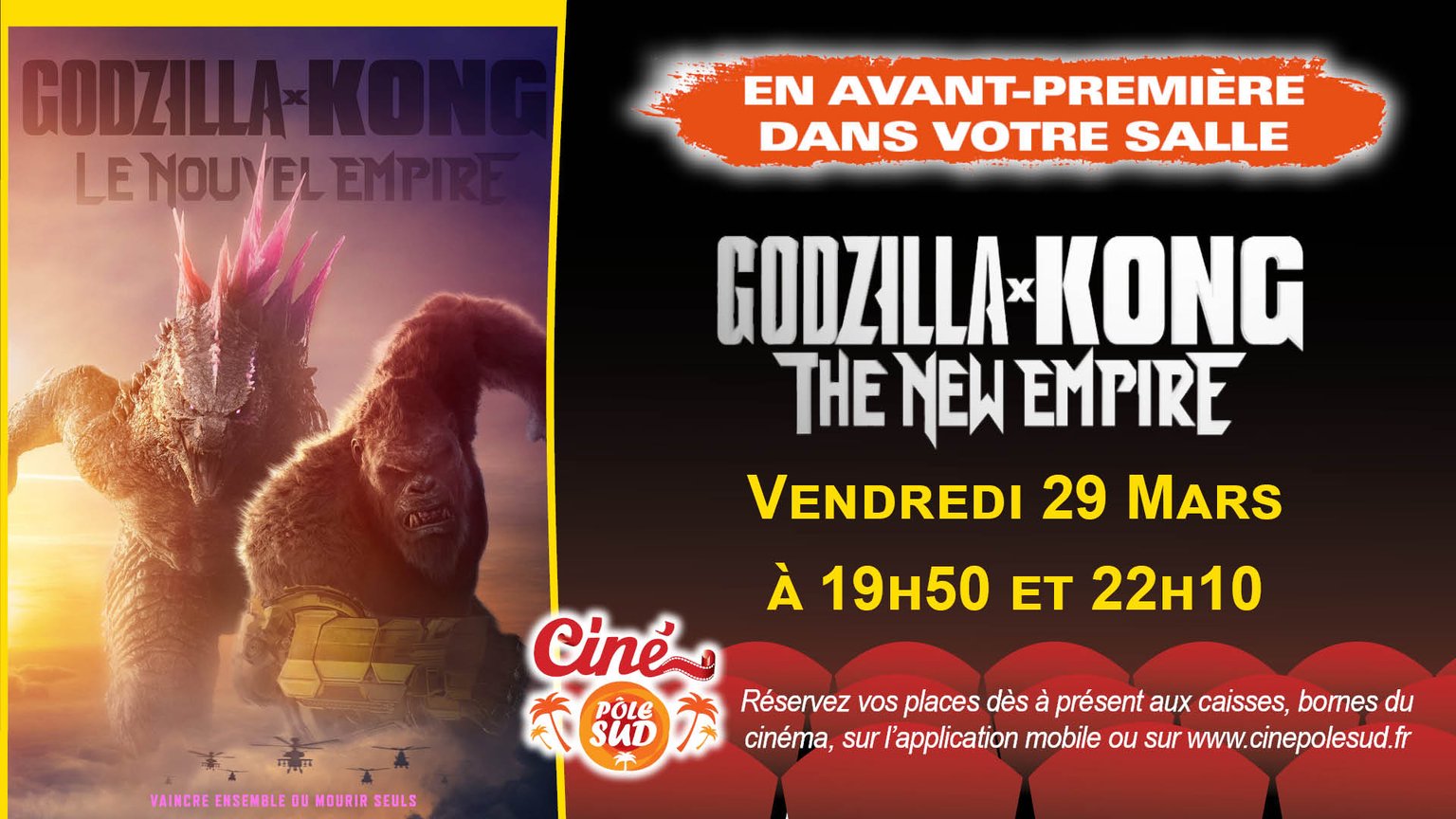 Avant-Première "Godzilla x Kong : Le Nouvel Empire"