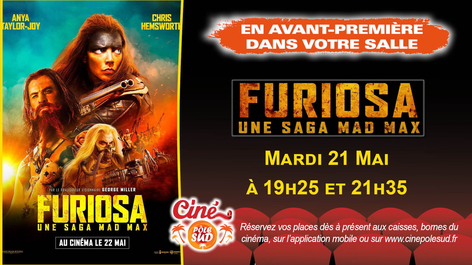 Avant-Première "Furiosa: une saga Mad Max"