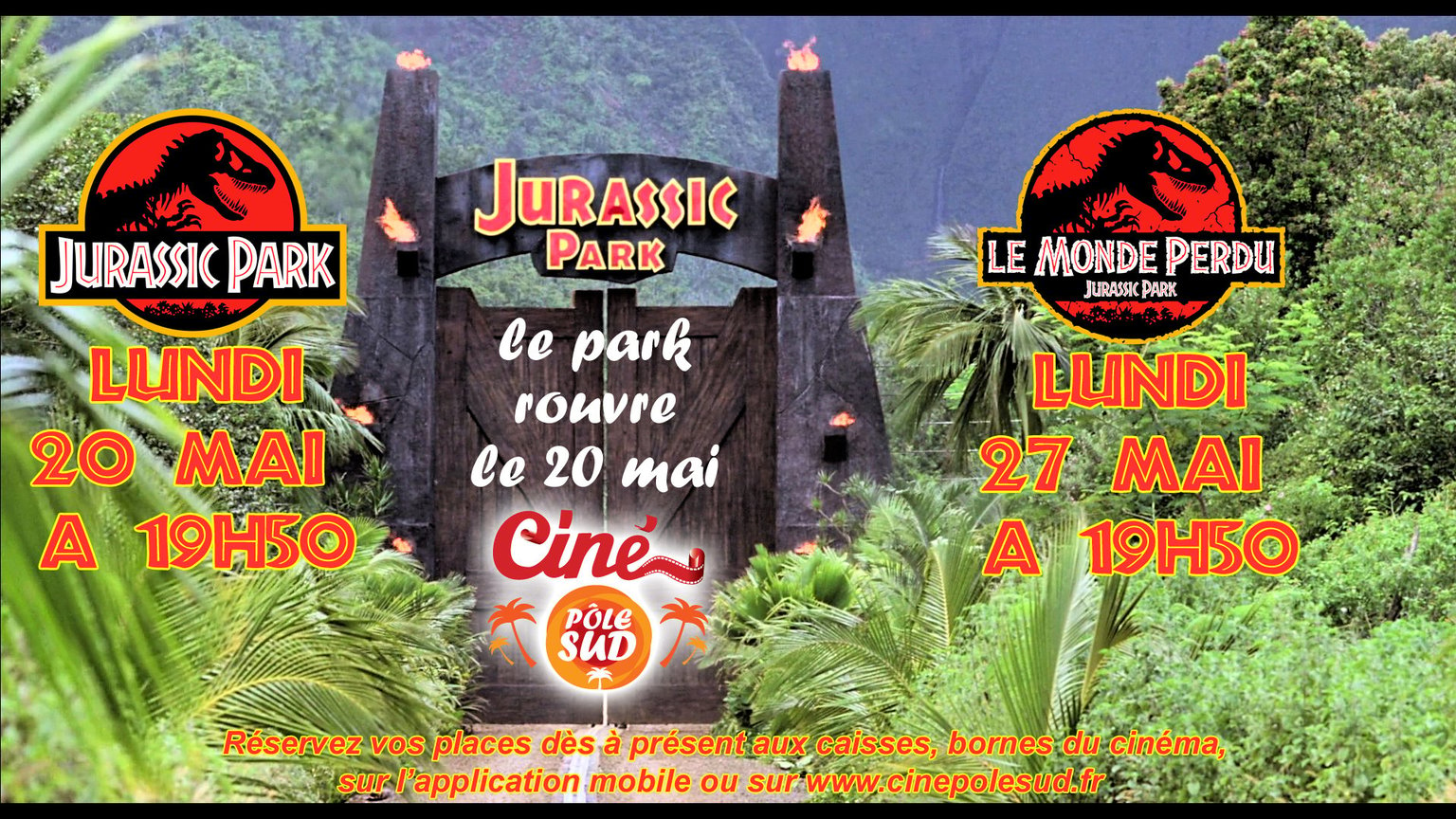 Jurassic Park 1 et 2