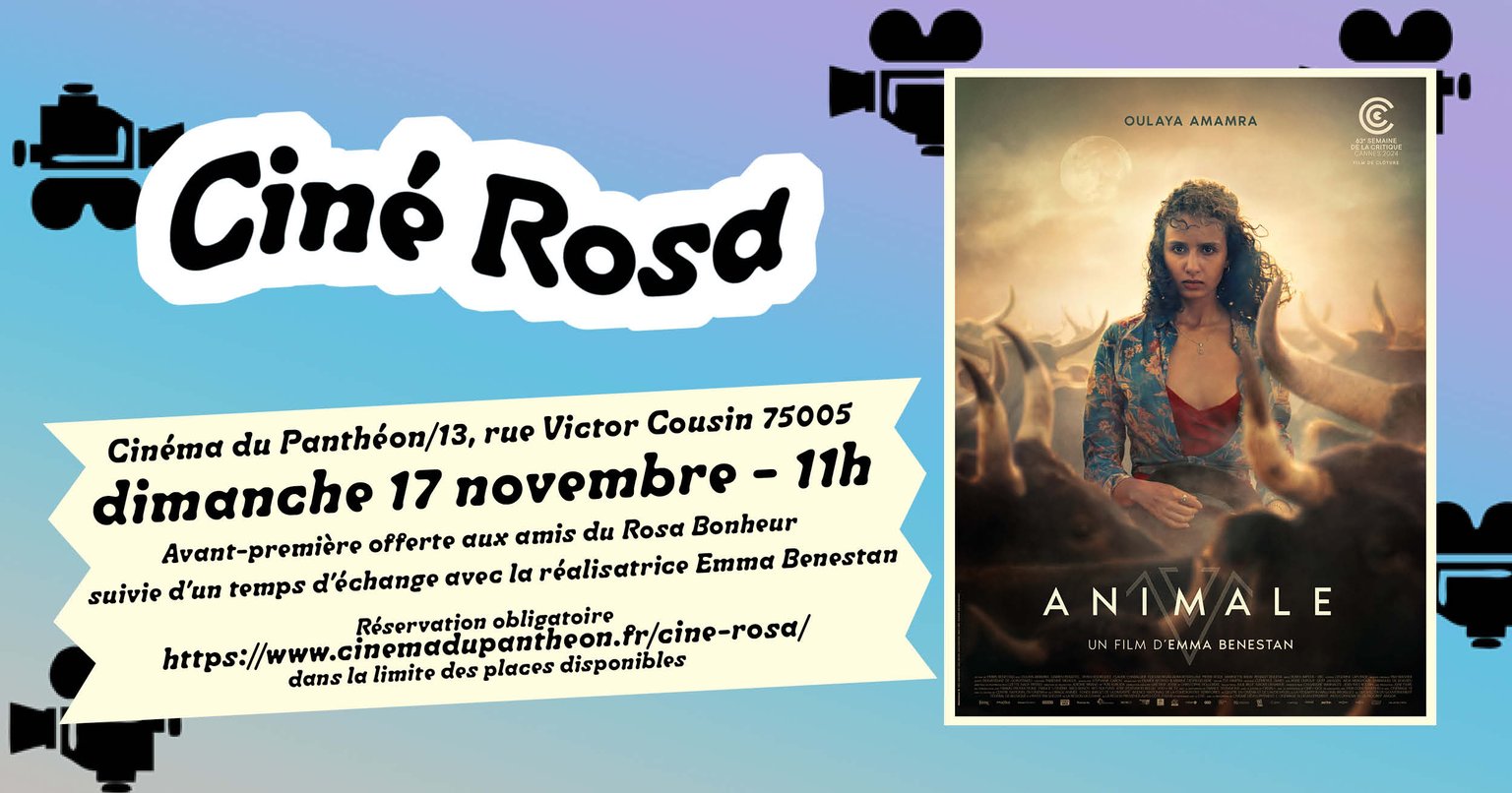 Ciné Rosa • 17 novembre