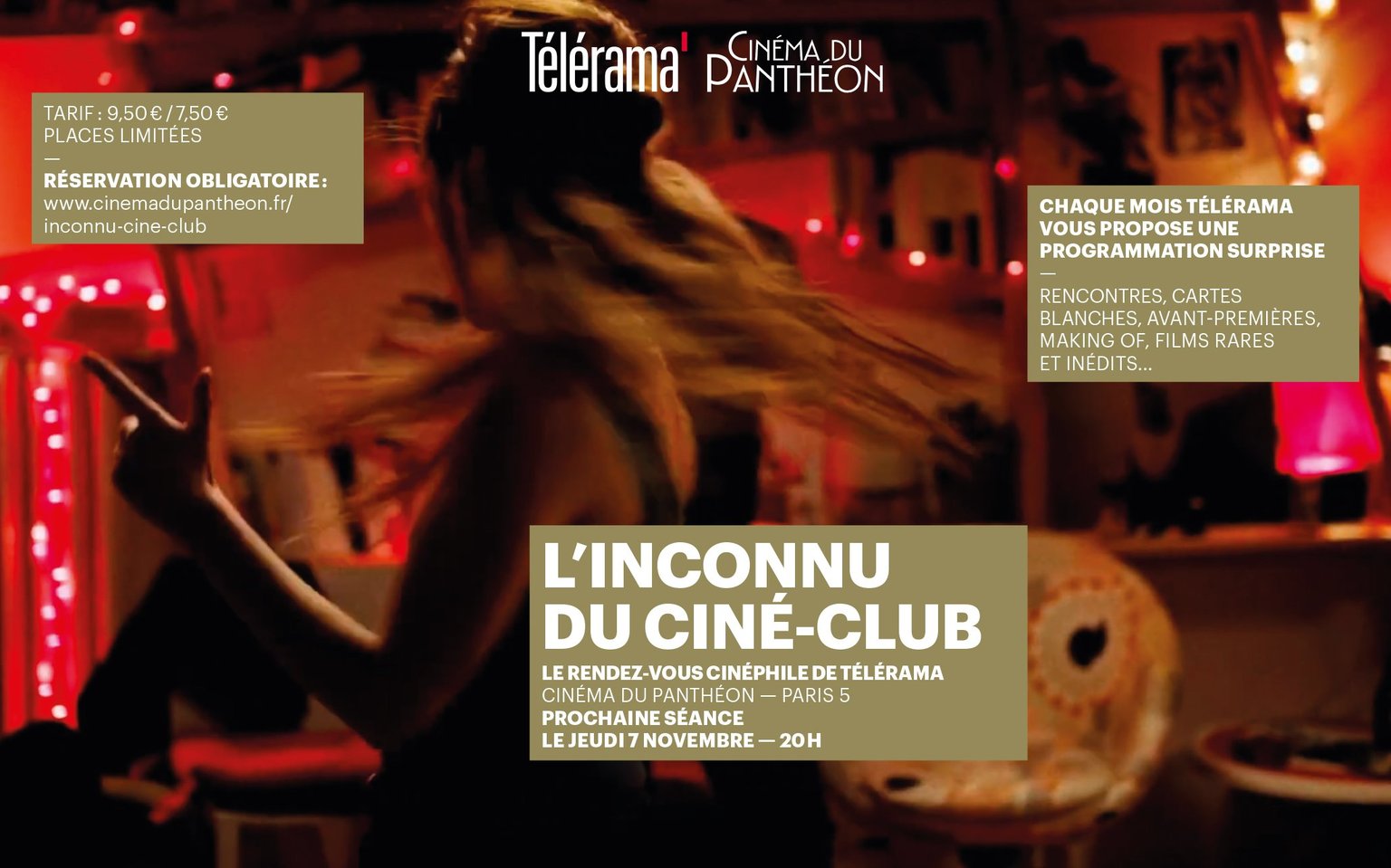 L'Inconnu du ciné-club • 7 novembre