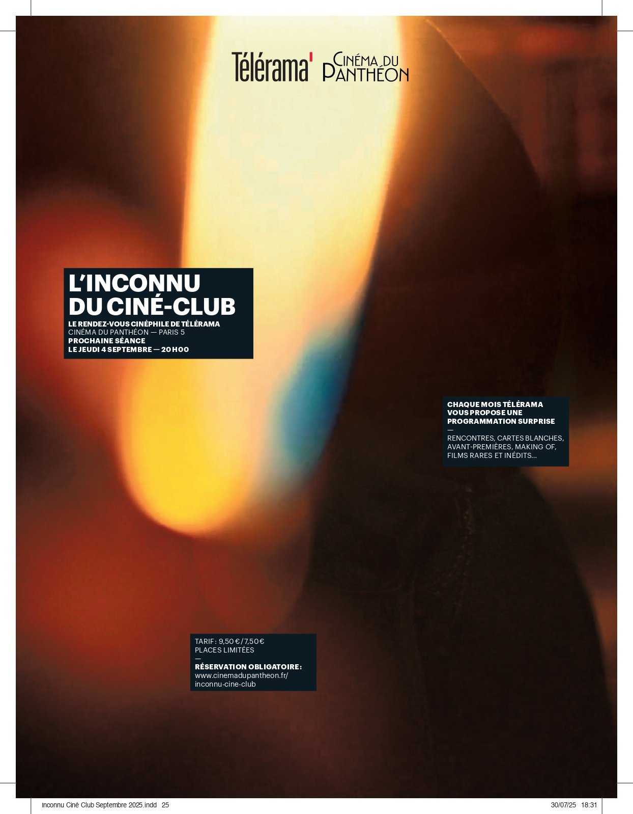L'Inconnu du ciné-club • 4 septembre