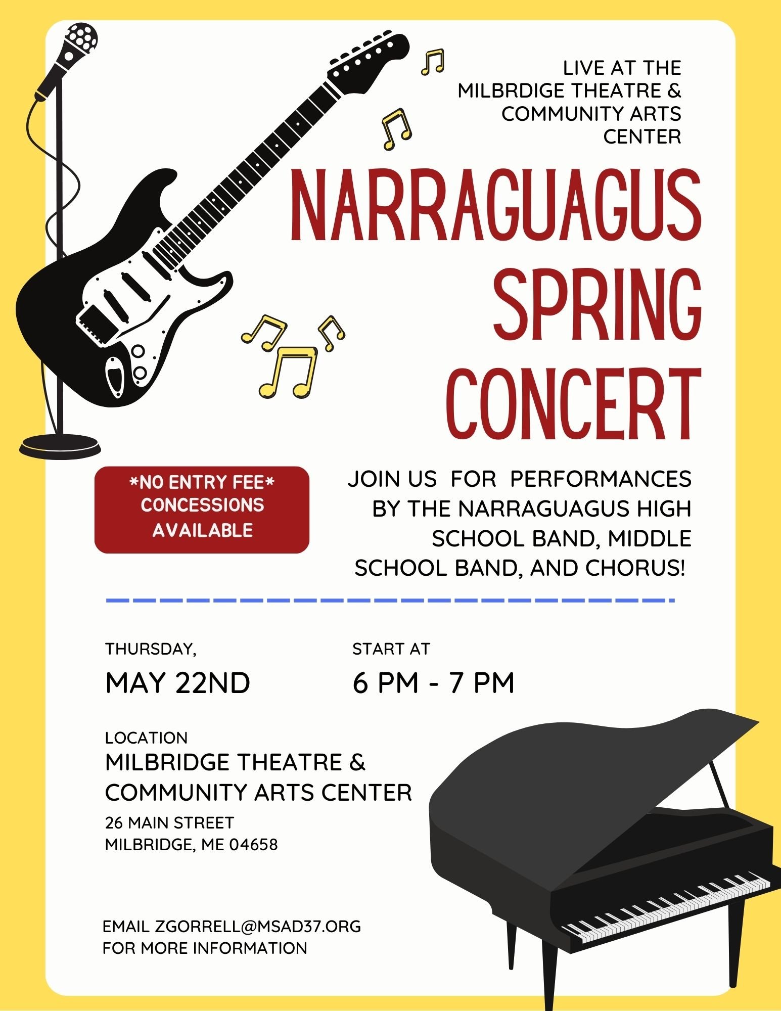 Narraguagus Spring Concert