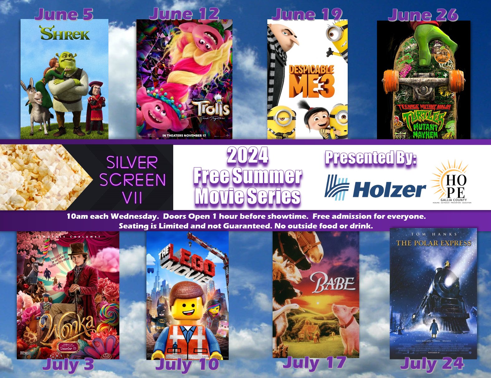 2024 Free Summer Movies