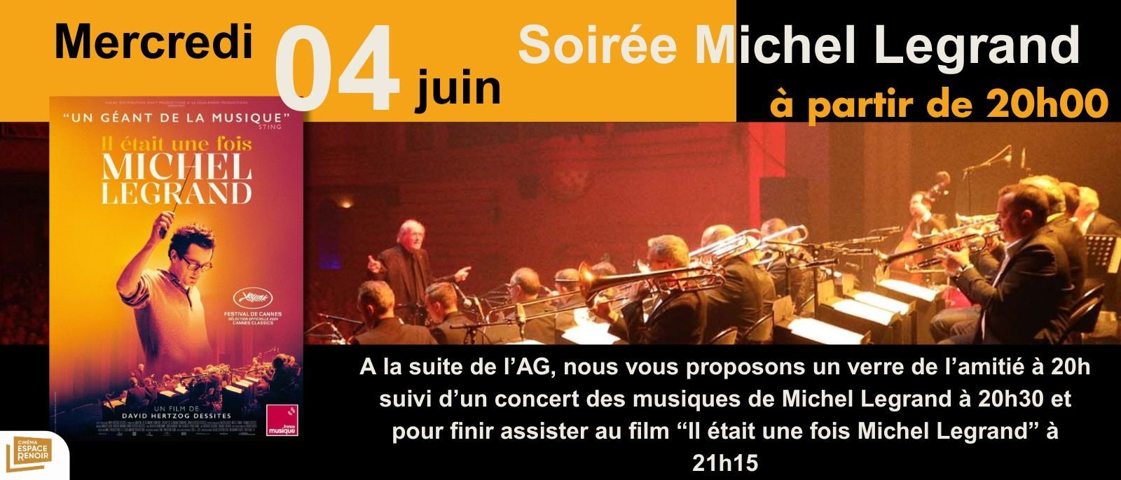 Soirée Michel Legrand