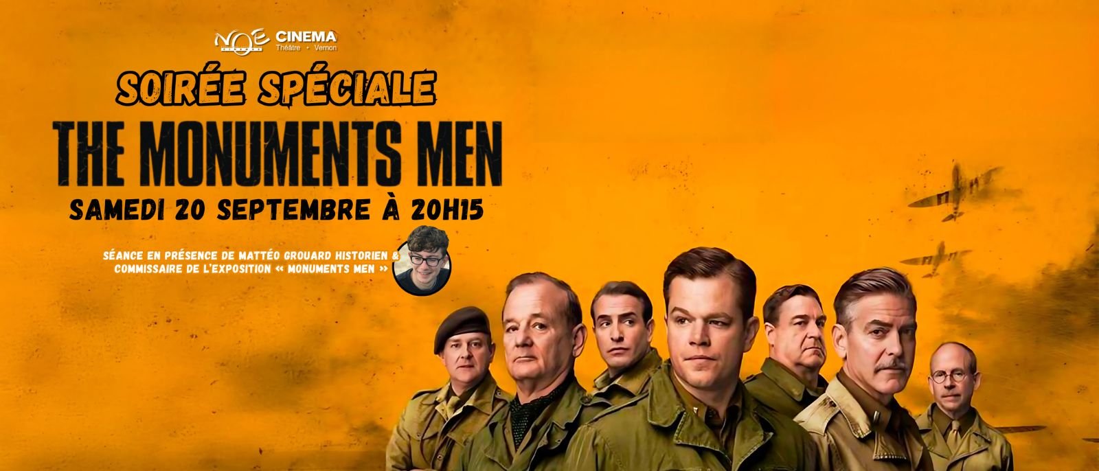 SOIRÉE SPÉCIALE - THE MONUMENTS MEN