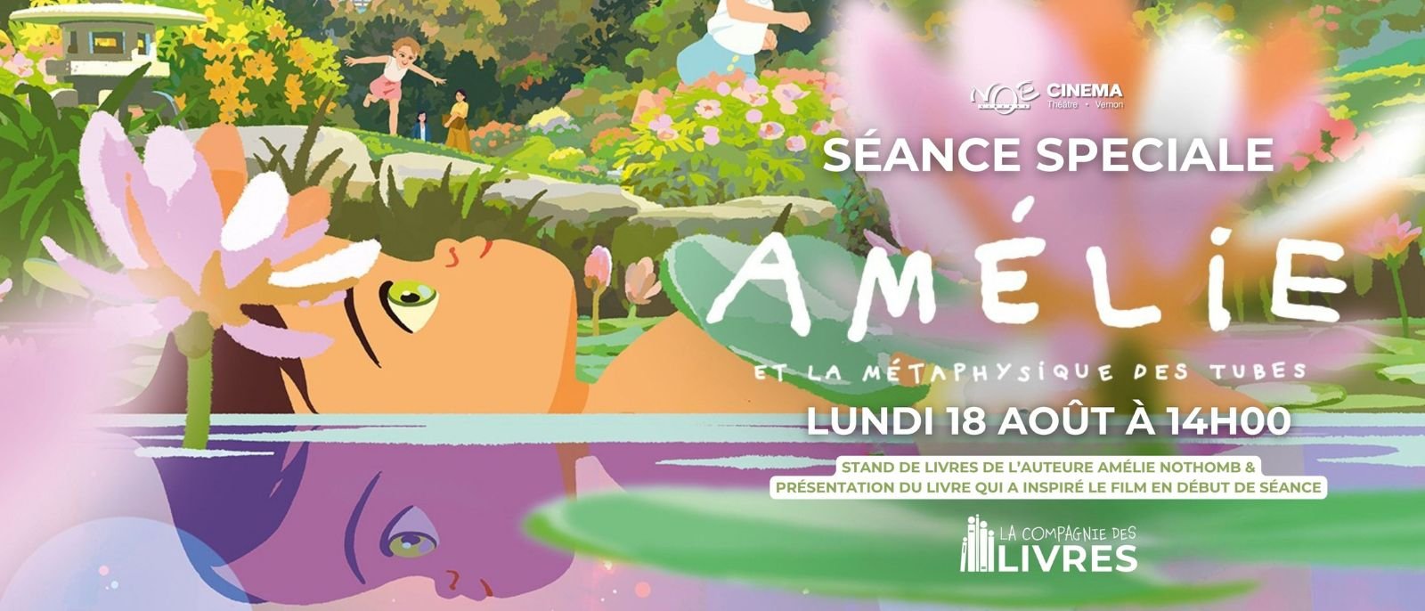 SEANCE SPECIALE - AMELIE ET LA METHAPHYSIQUE DES TUBES