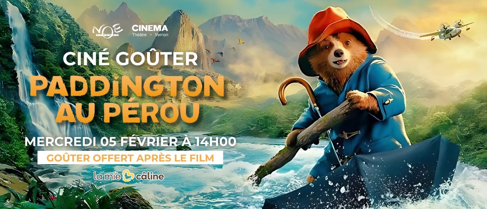 CINE GOÛTER - PADDINGTON AU PEROU