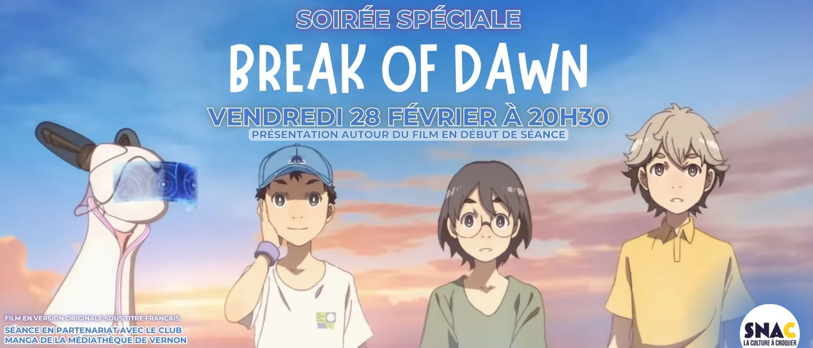 SOIREE SPECIALE - BREAK OF DAWN