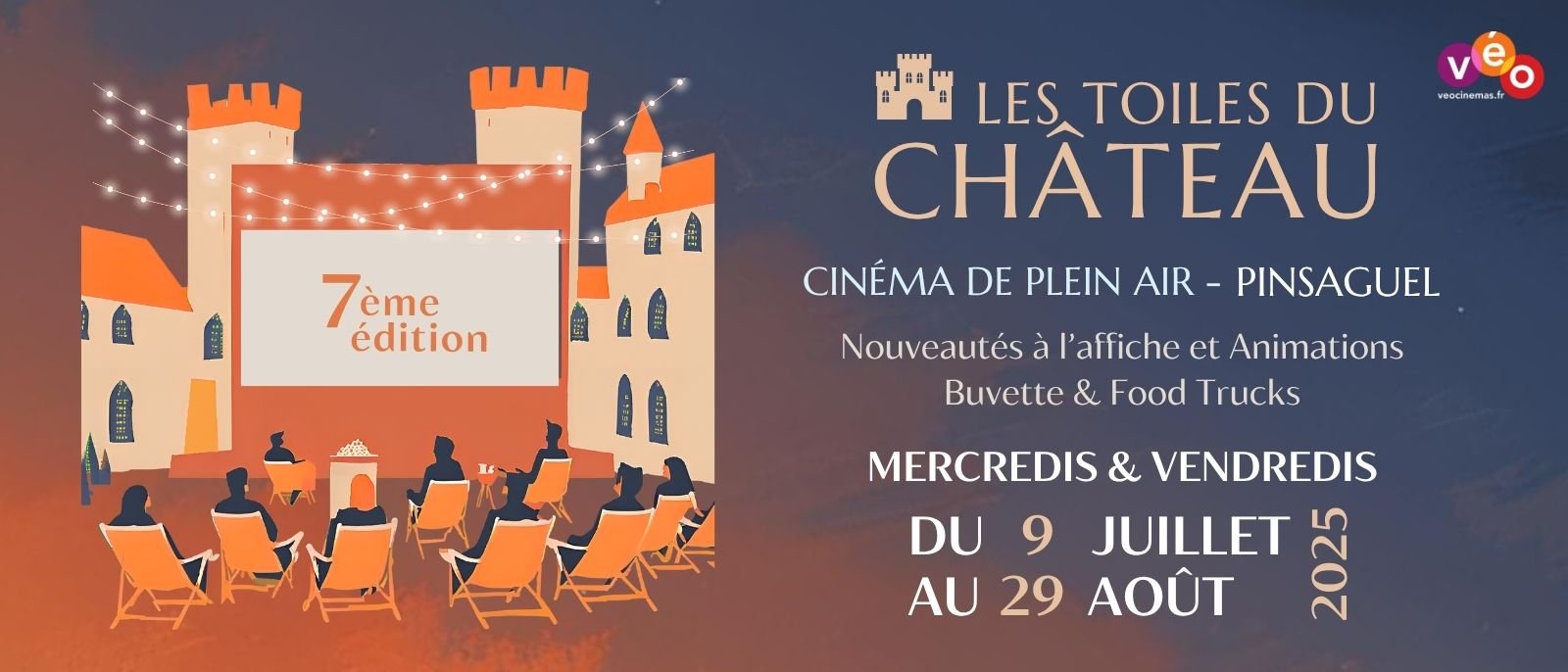 LES TOILES DU CHÂTEAU - 2025