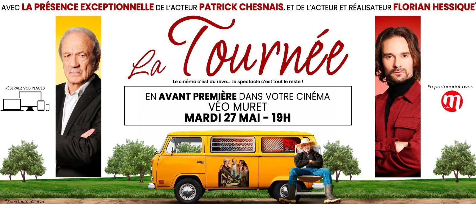 Avant-première + équipe  - LA TOURNÉE | Mardi 27 mai à 19h