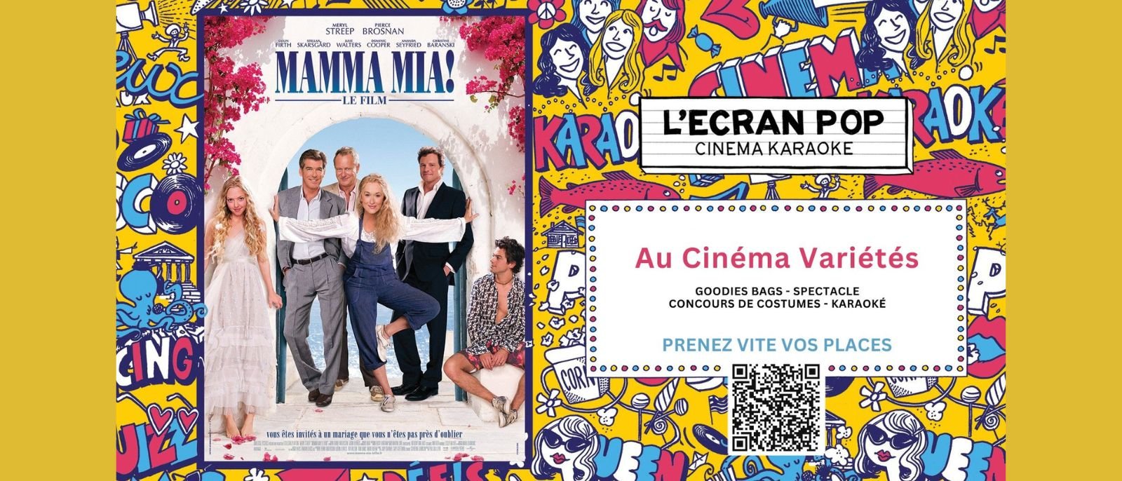 L'Ecran Pop : Mamma Mia en version karaoké !