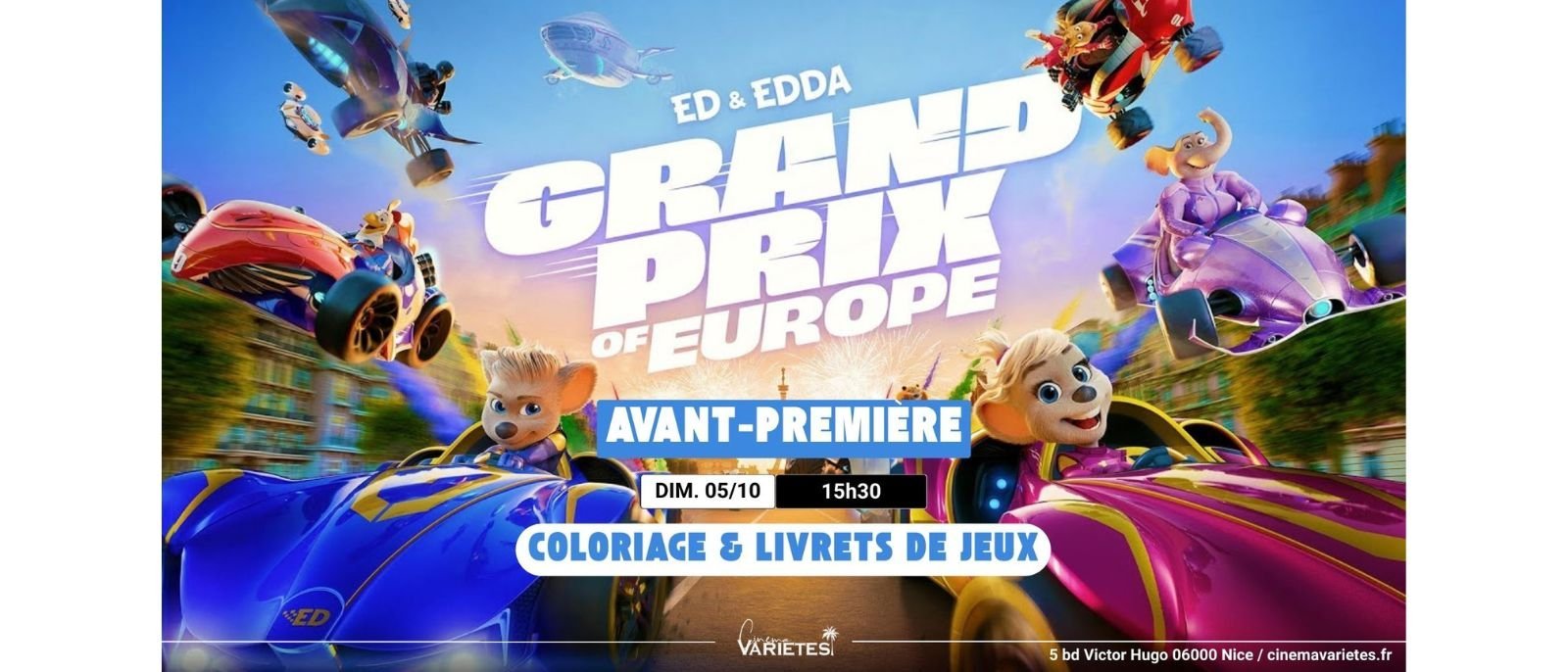 Avant-première : Super Grand Prix et cadeaux à remporter !