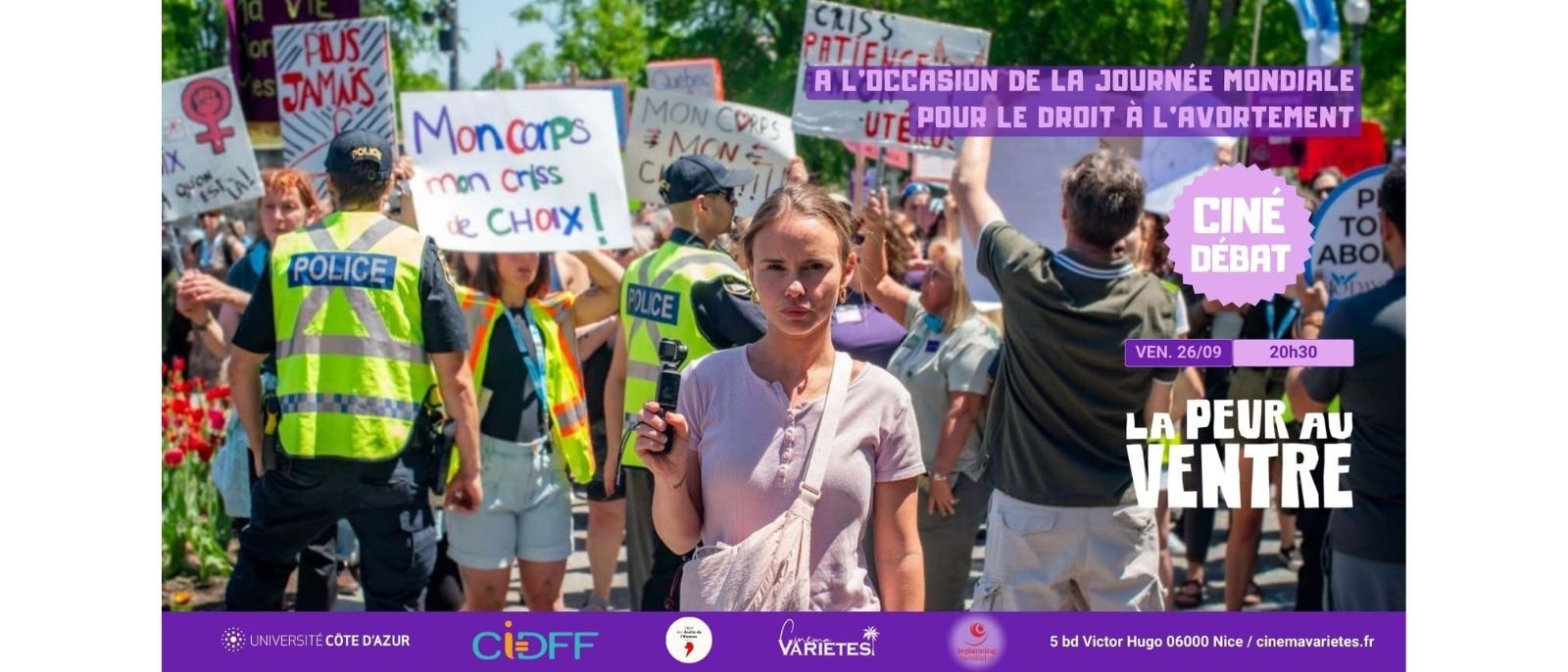 Journée mondiale pour le droit à l'avortement : La Peur au Ventre en Ciné-Débat !