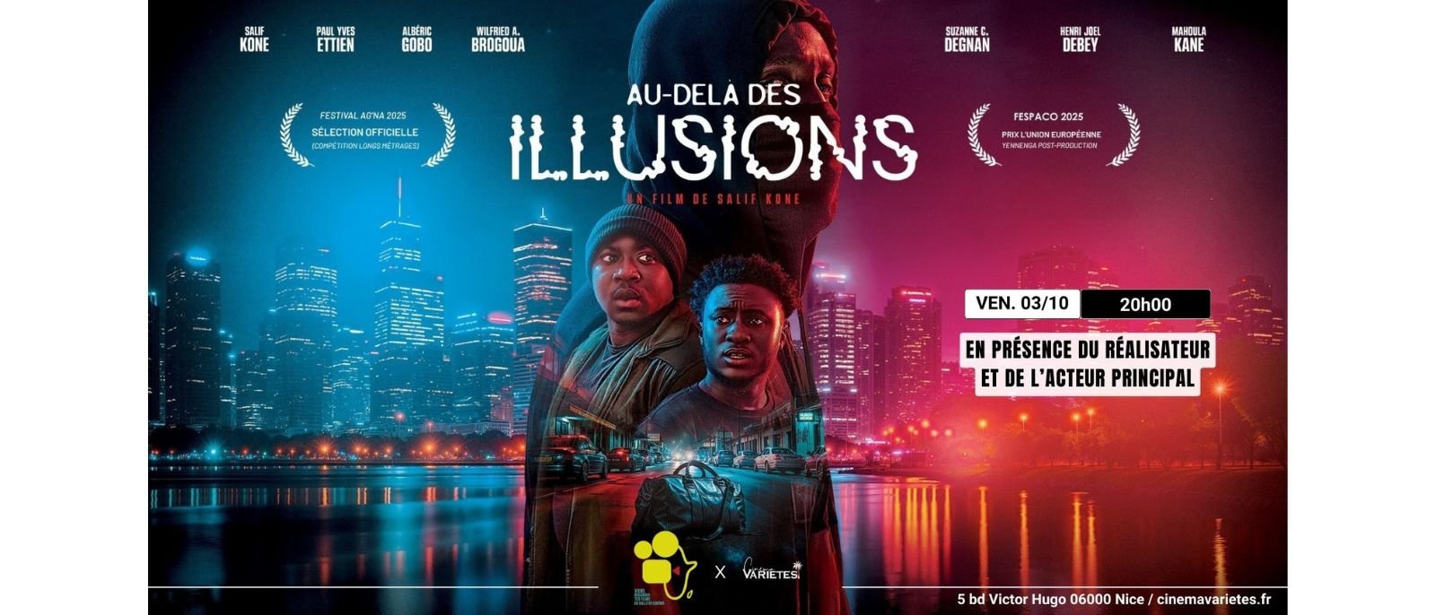 Séance spéciale : Au-delà des illusions en présence du réalisateur et de l'acteur principal !