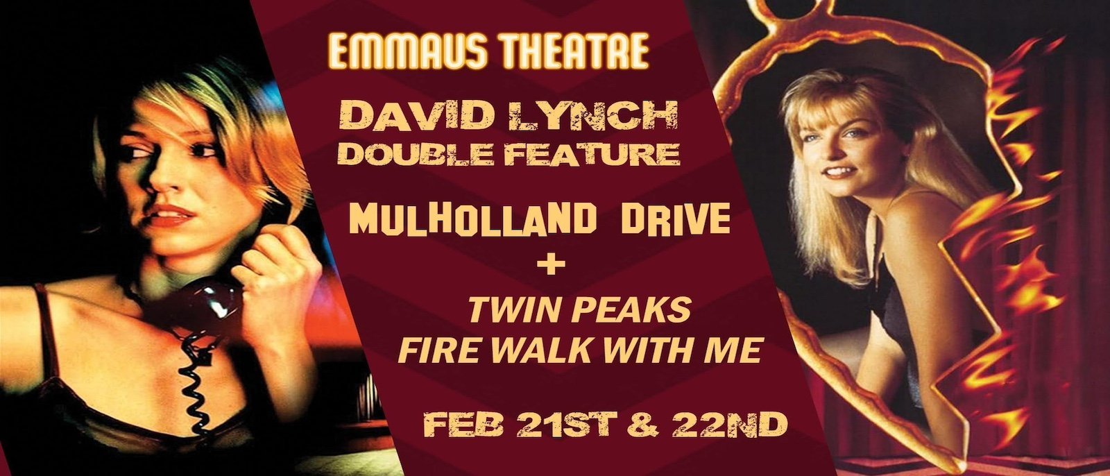 David Lynch Tribute: "Mulholland Drive" & "Twin Peaks: Fire Walk With Me" – Double Feature