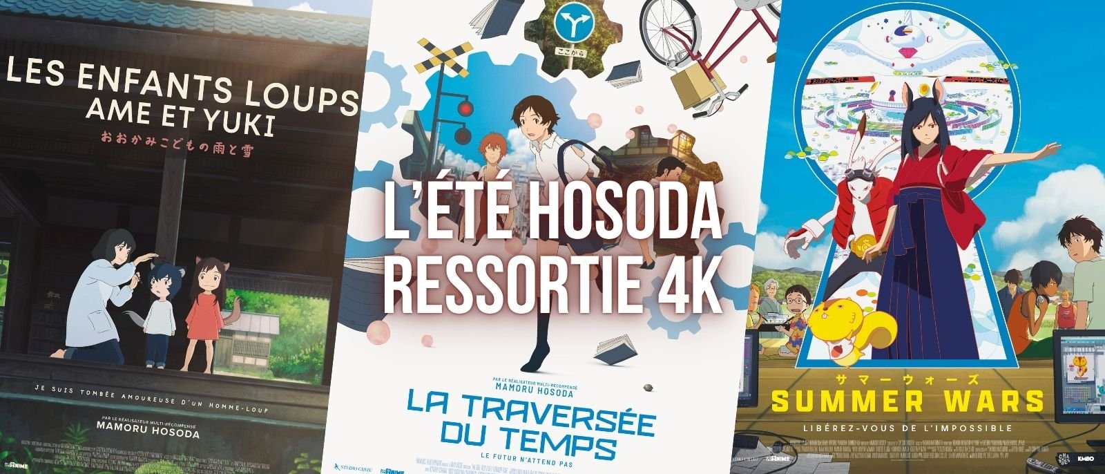 RESSORTIE des films de MAMORU HOSODA 
