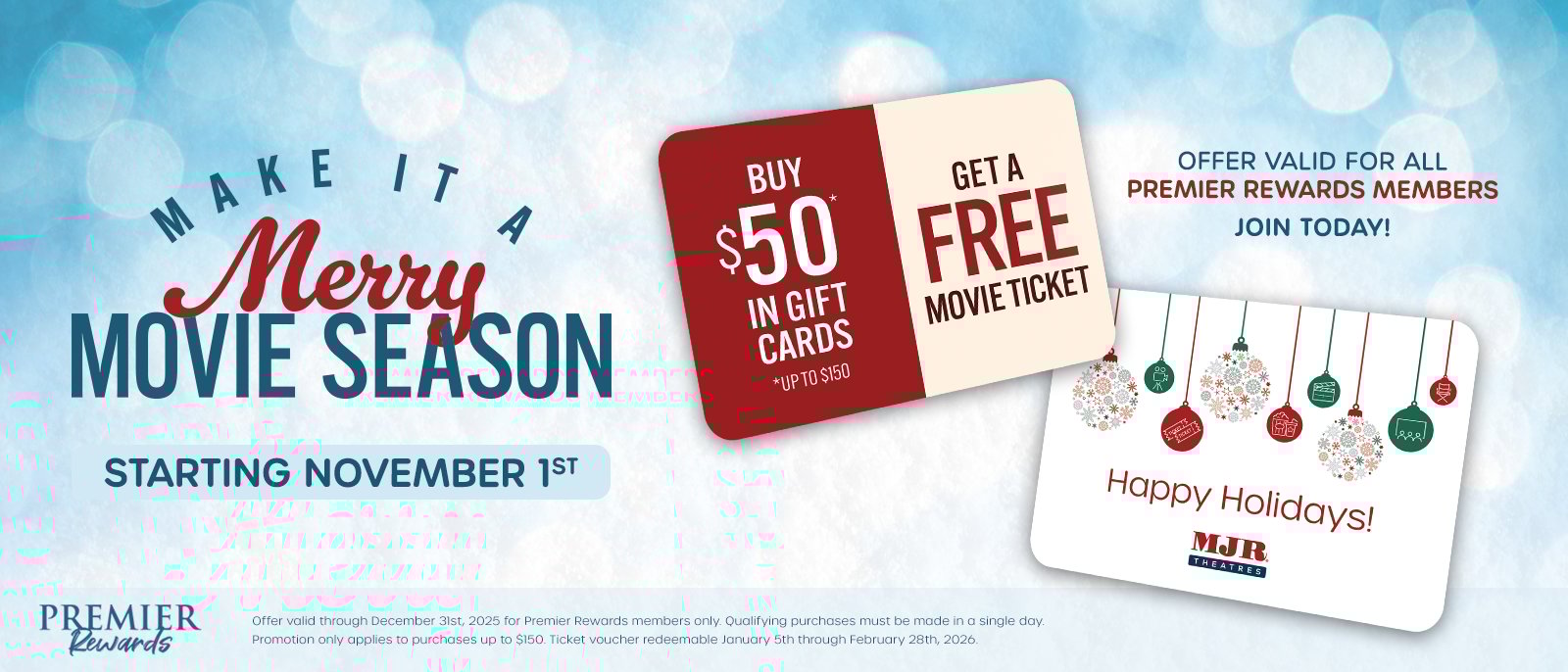 Holiday Gift Card Promotion
