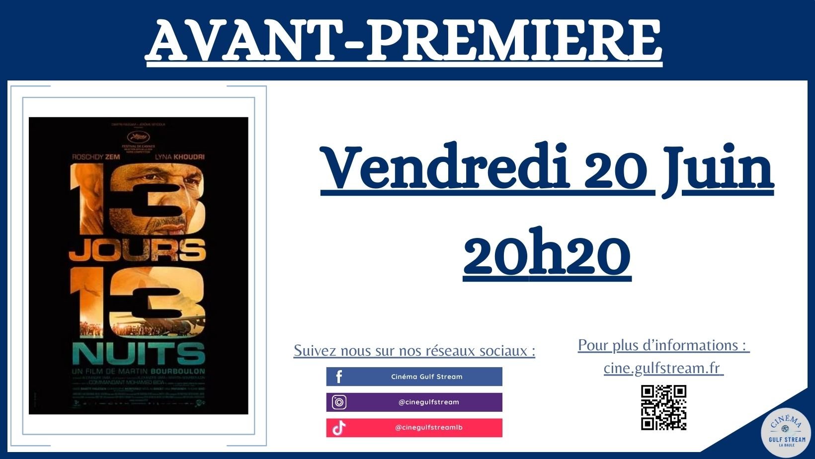 AVANT-PREMIERE " 13 JOURS 13 NUITS "