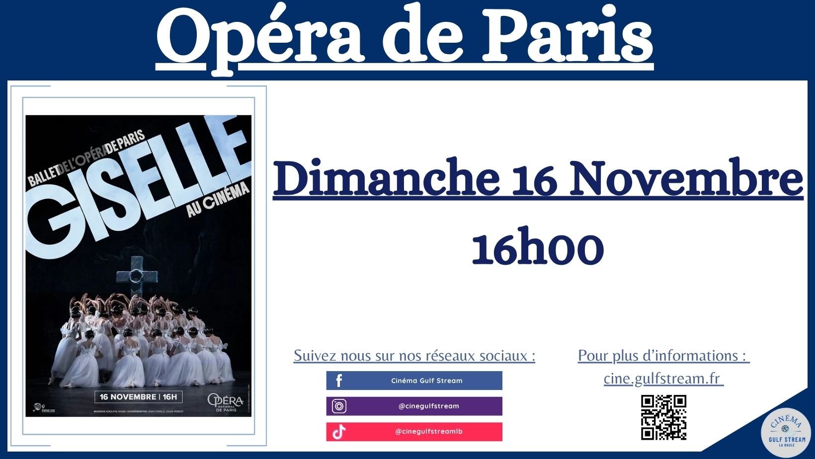 Opéra de Paris : GISELLE