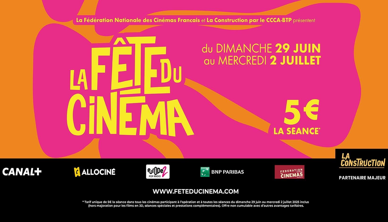 LA FÊTE DU CINEMA