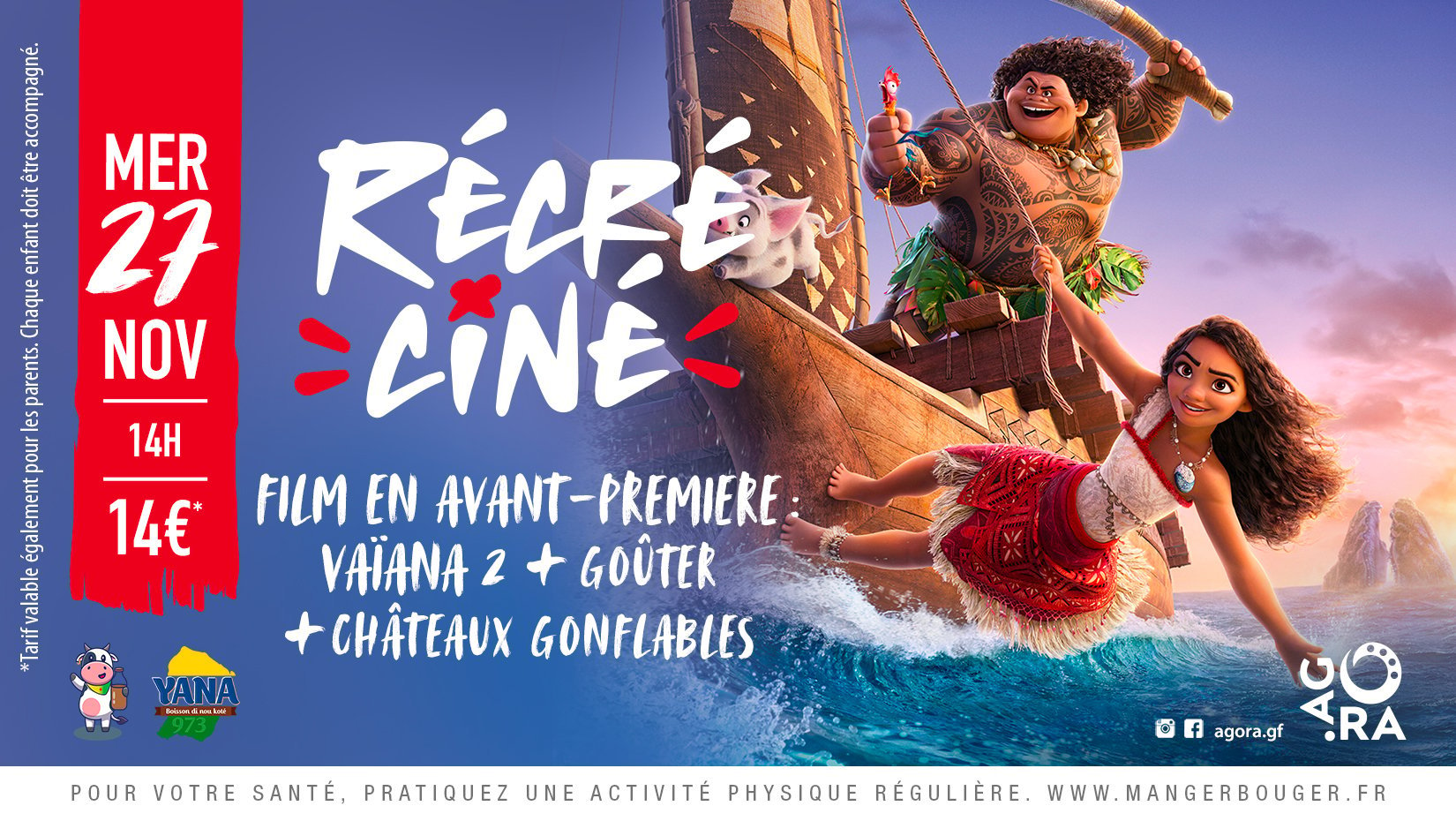 Récré Ciné : Vaiana 2