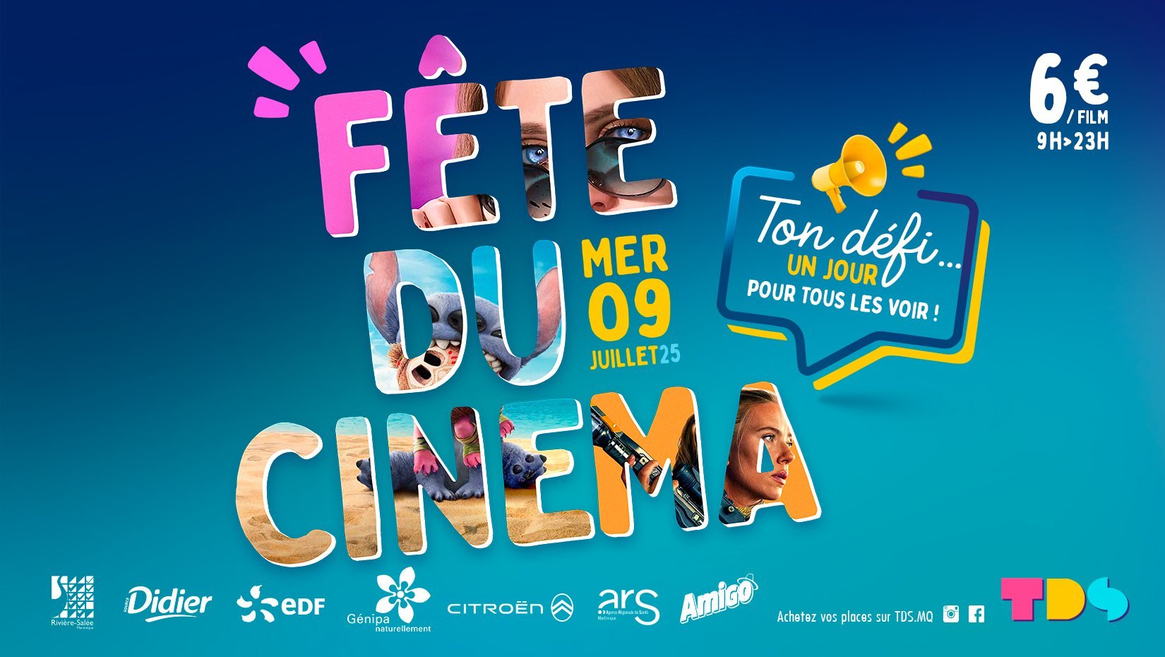 C’est la Fête du Cinéma à TDS