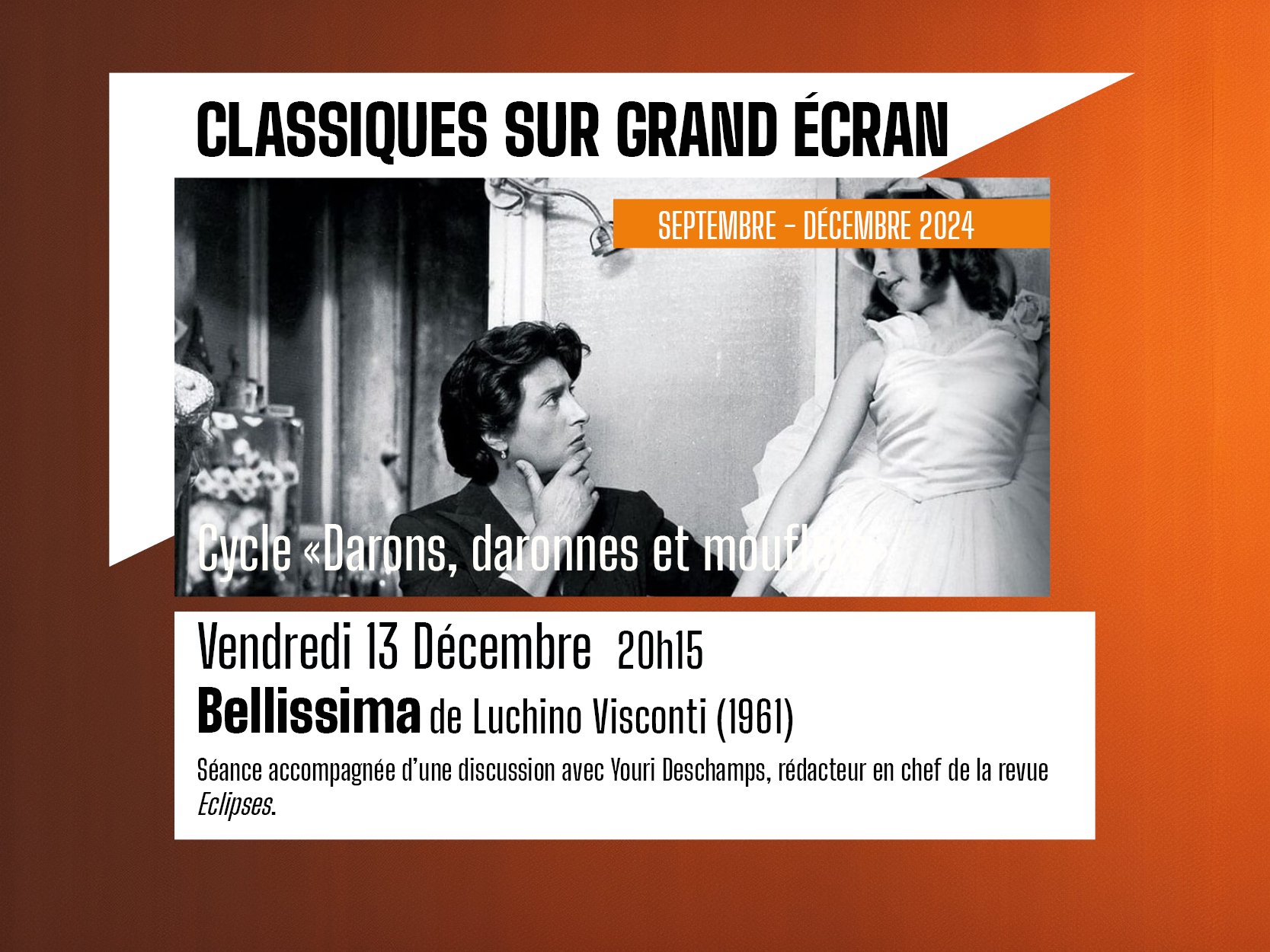 Bellissima de Luchino Visconti - Classiques sur Grand Ecran