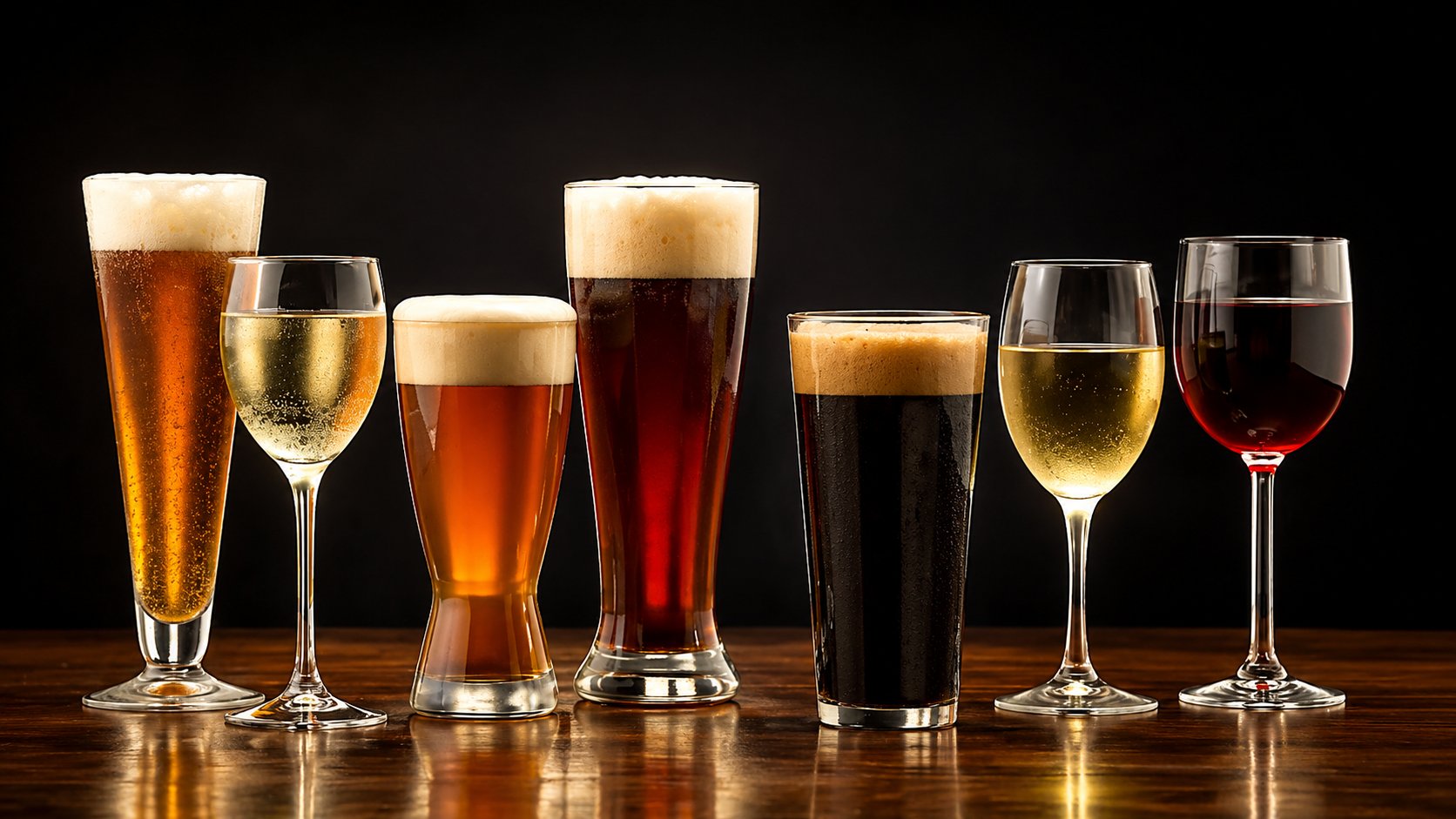 different types of beers