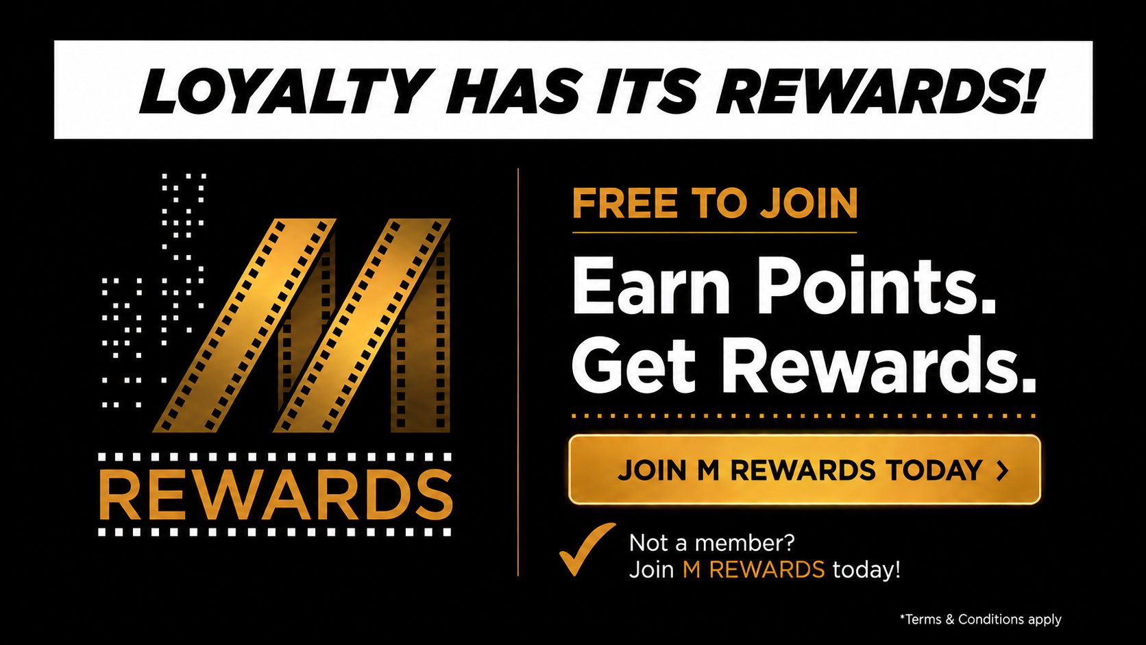 Loyalty Rewards program: Free to join! Earn points, get rewards.