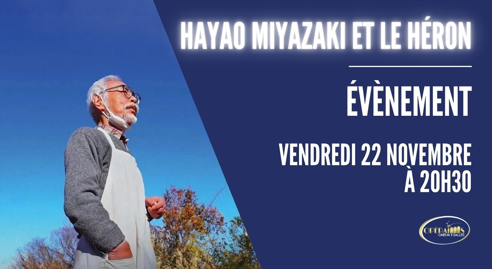 Hayao Miyazaki et le héron