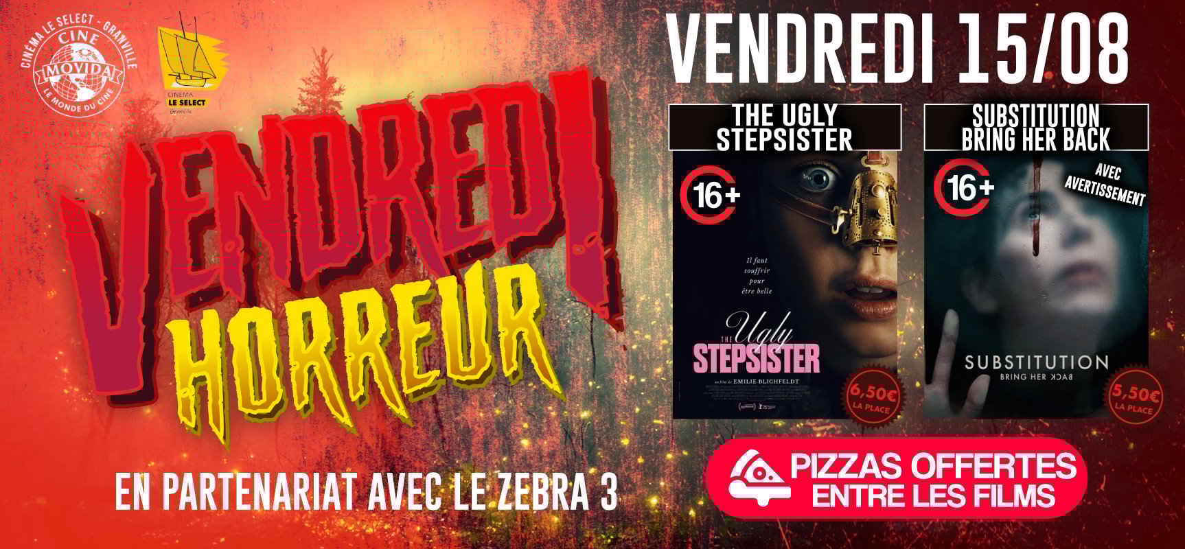 VENDREDI HORREUR : THE UGLY STEPSISTER ET SUBSTITUTION - BRING HER BACK