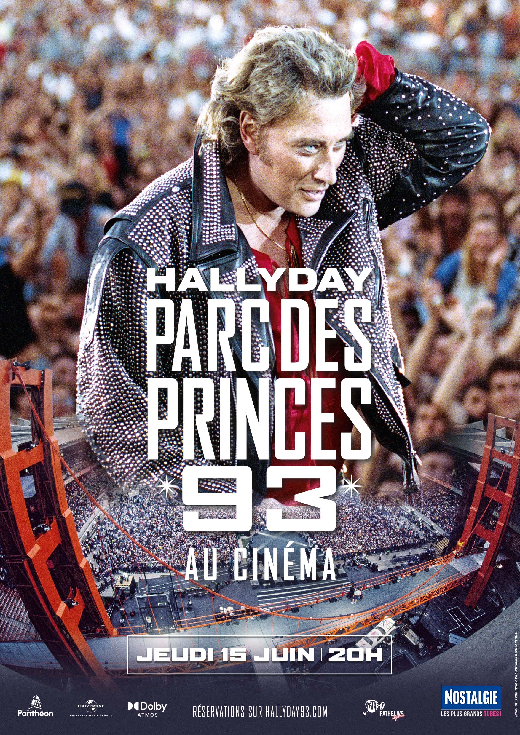 JOHNNY HALLYDAY – PARC DES PRINCES 93