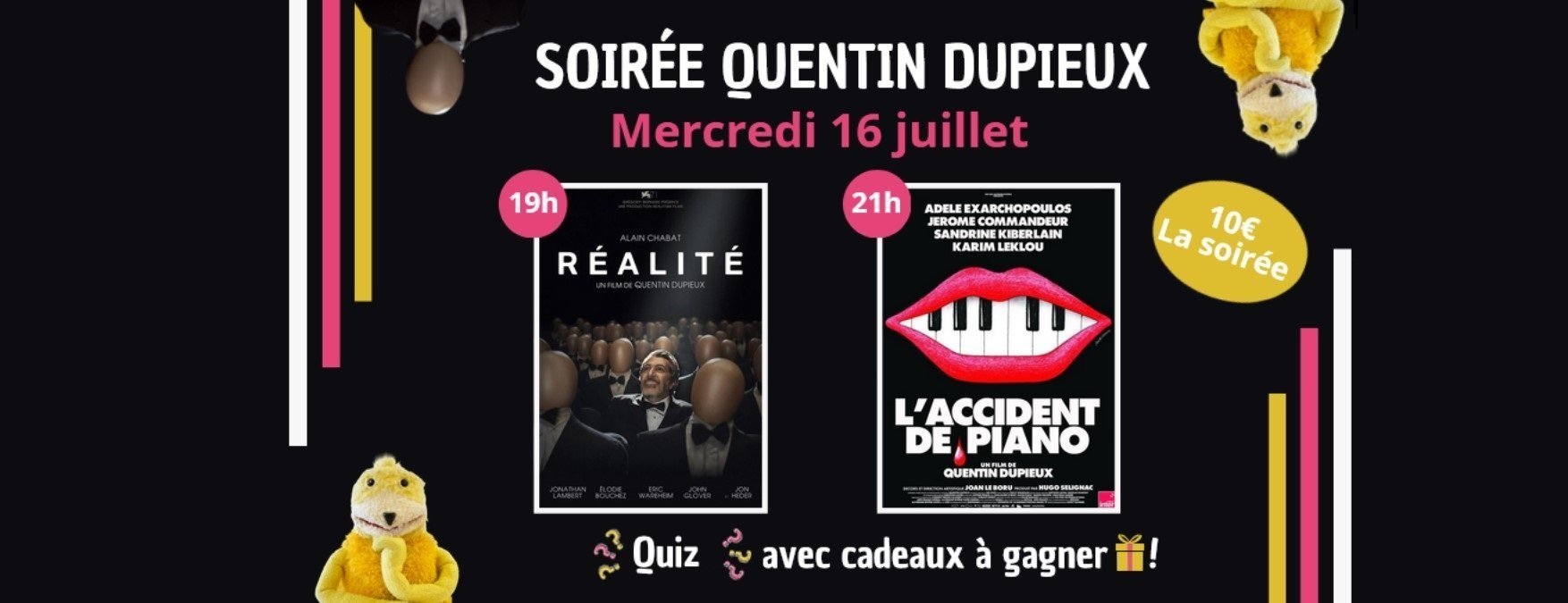 Soirée Quentin Dupieux !
