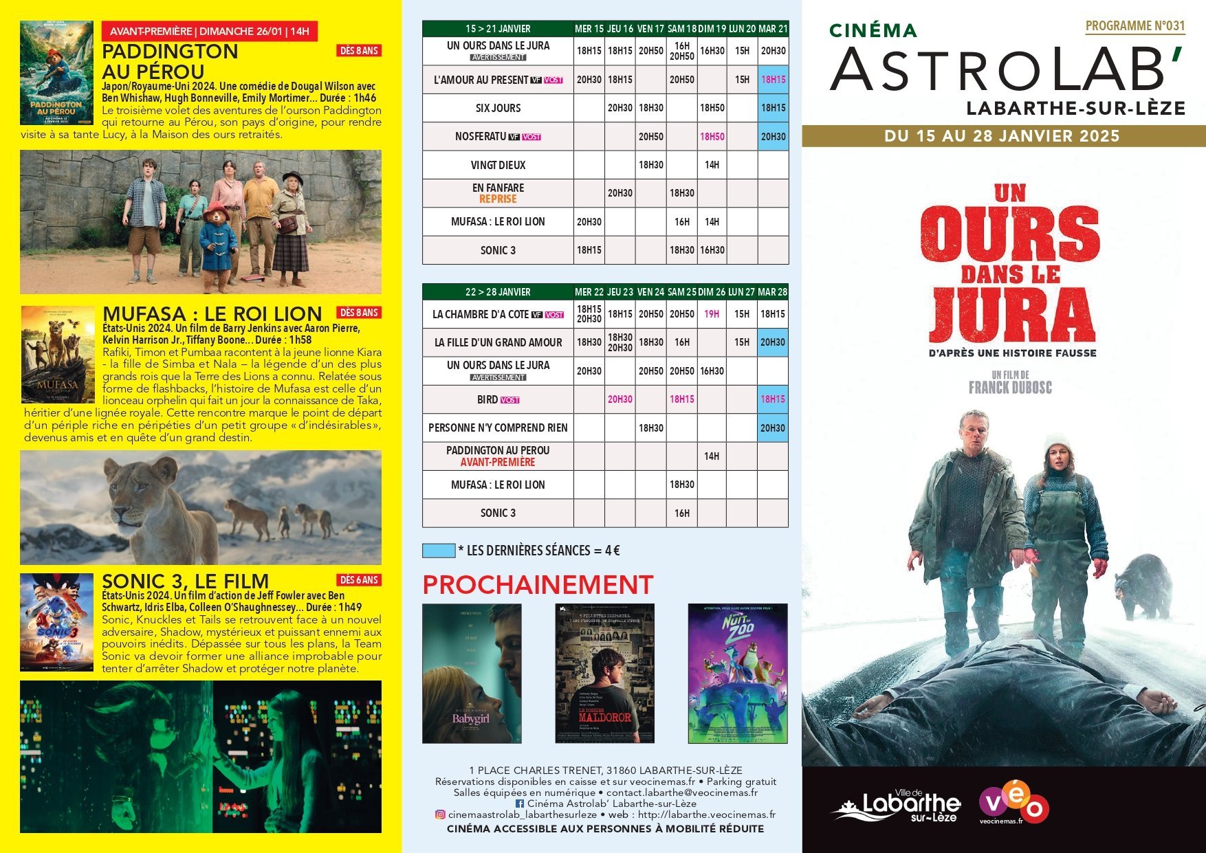 Programme cinéma Astrolab Labarthe page 2