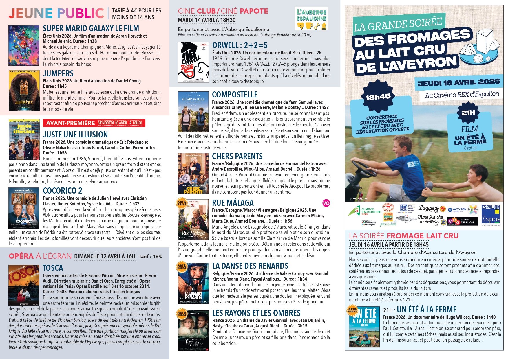 Programme page 1