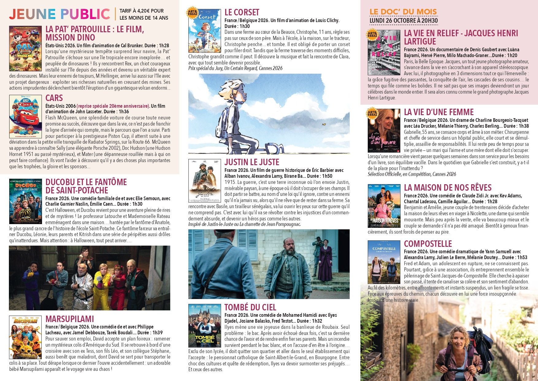 Programme page 1