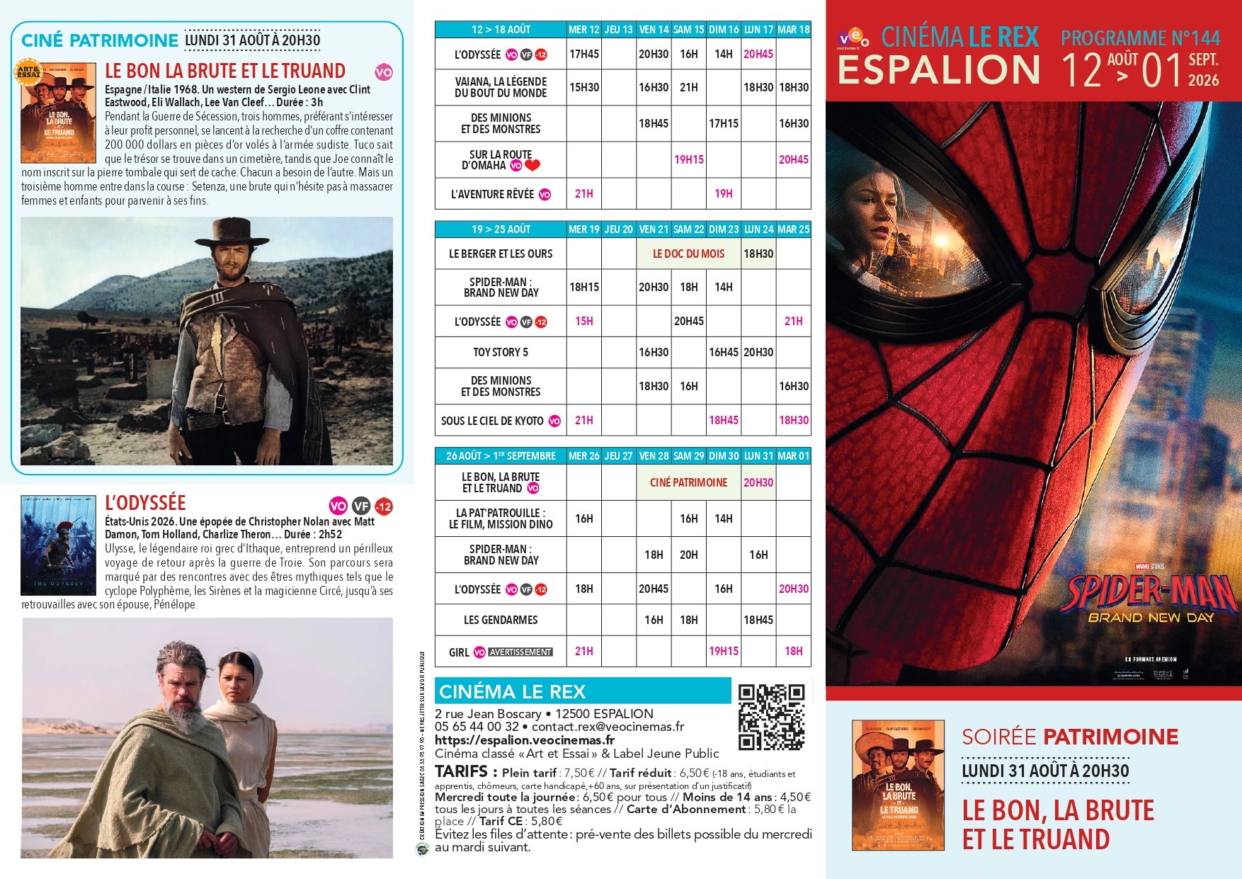 Programme page 2