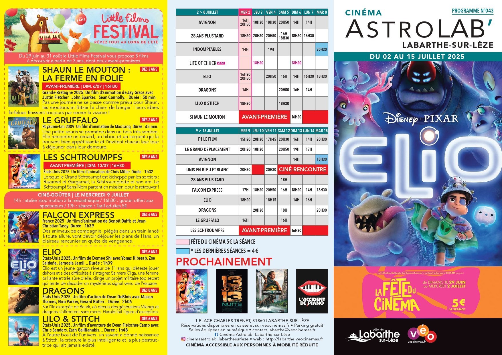 Programme cinéma Astrolab Labarthe page 2