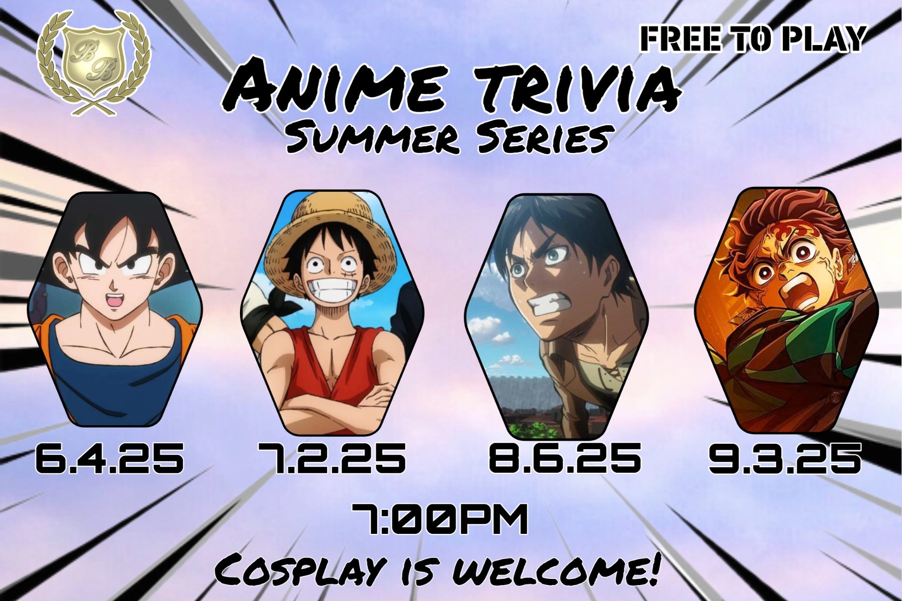 Anime Trivia Summer Series - Creve Coeur