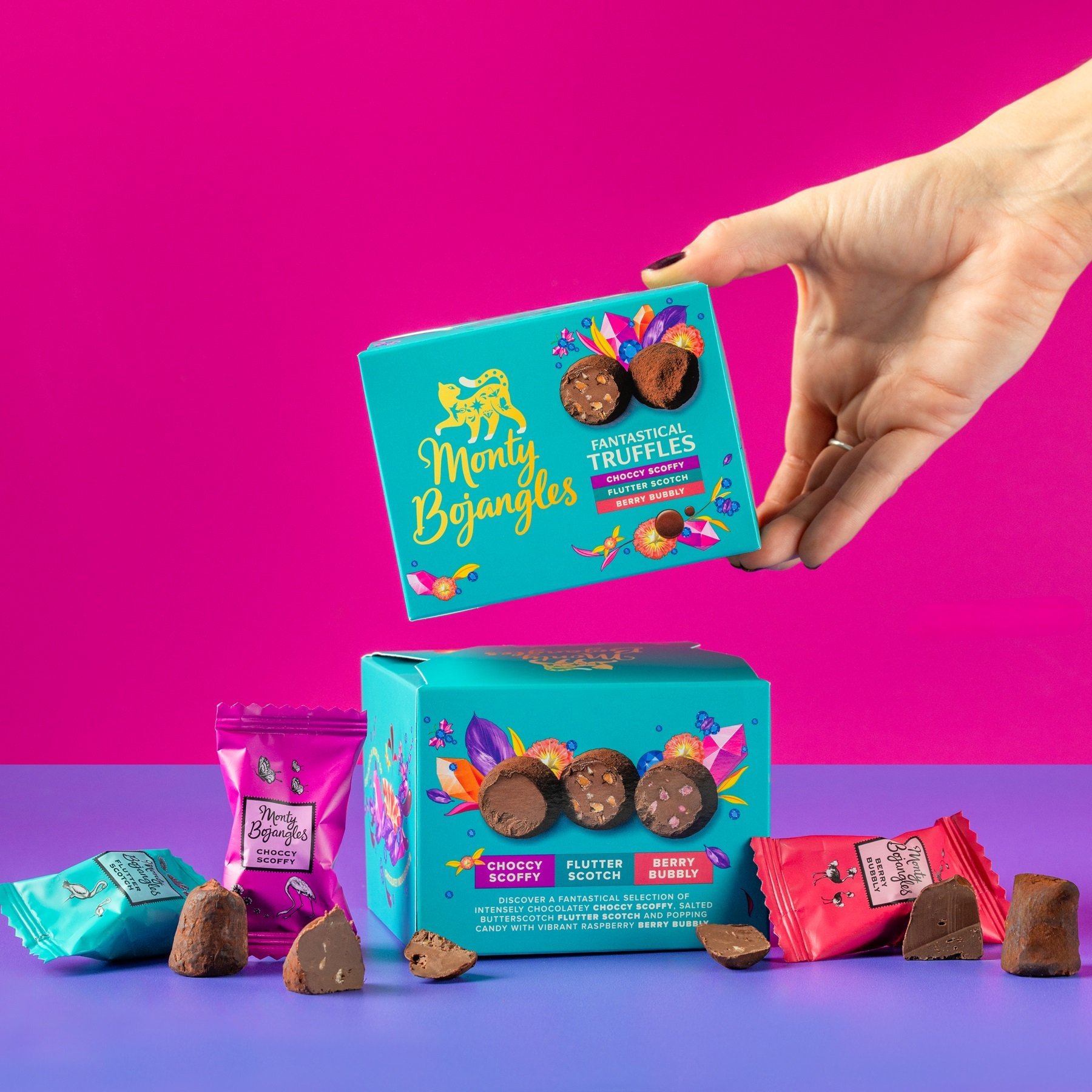 Monty Bojangles | Choccy Scoffy Truffles