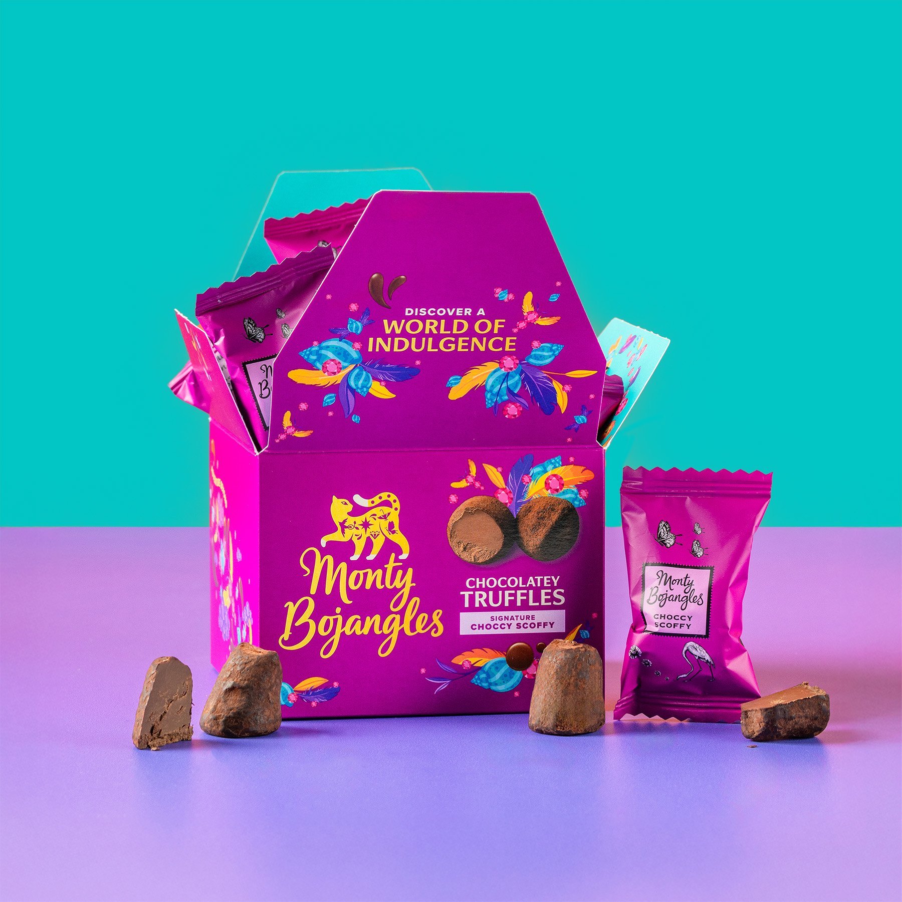 Monty Bojangles | Choccy Scoffy Truffles