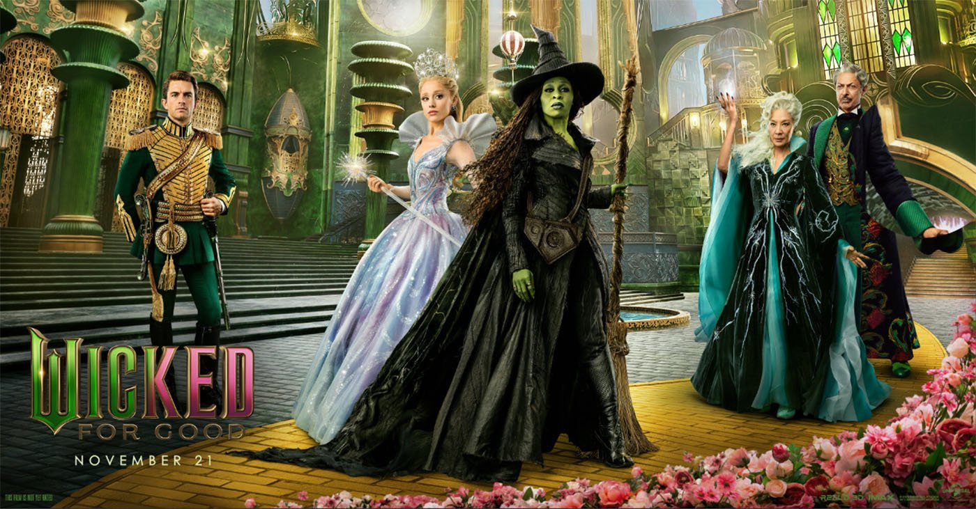 Wicked For Good, the epic conclusion on the big screen at Showcase Cinemas