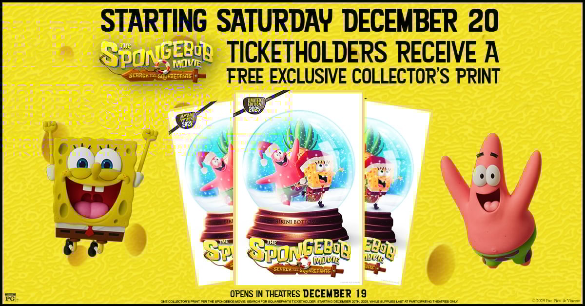 Spongebob The Search For Squarepants collectors print