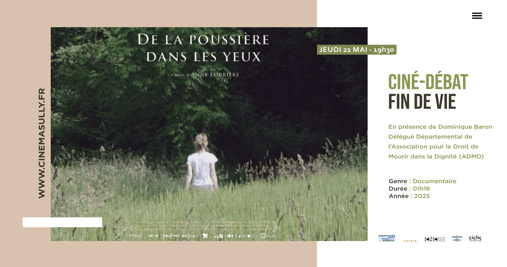 Ciné-débat sur la fin de vie
