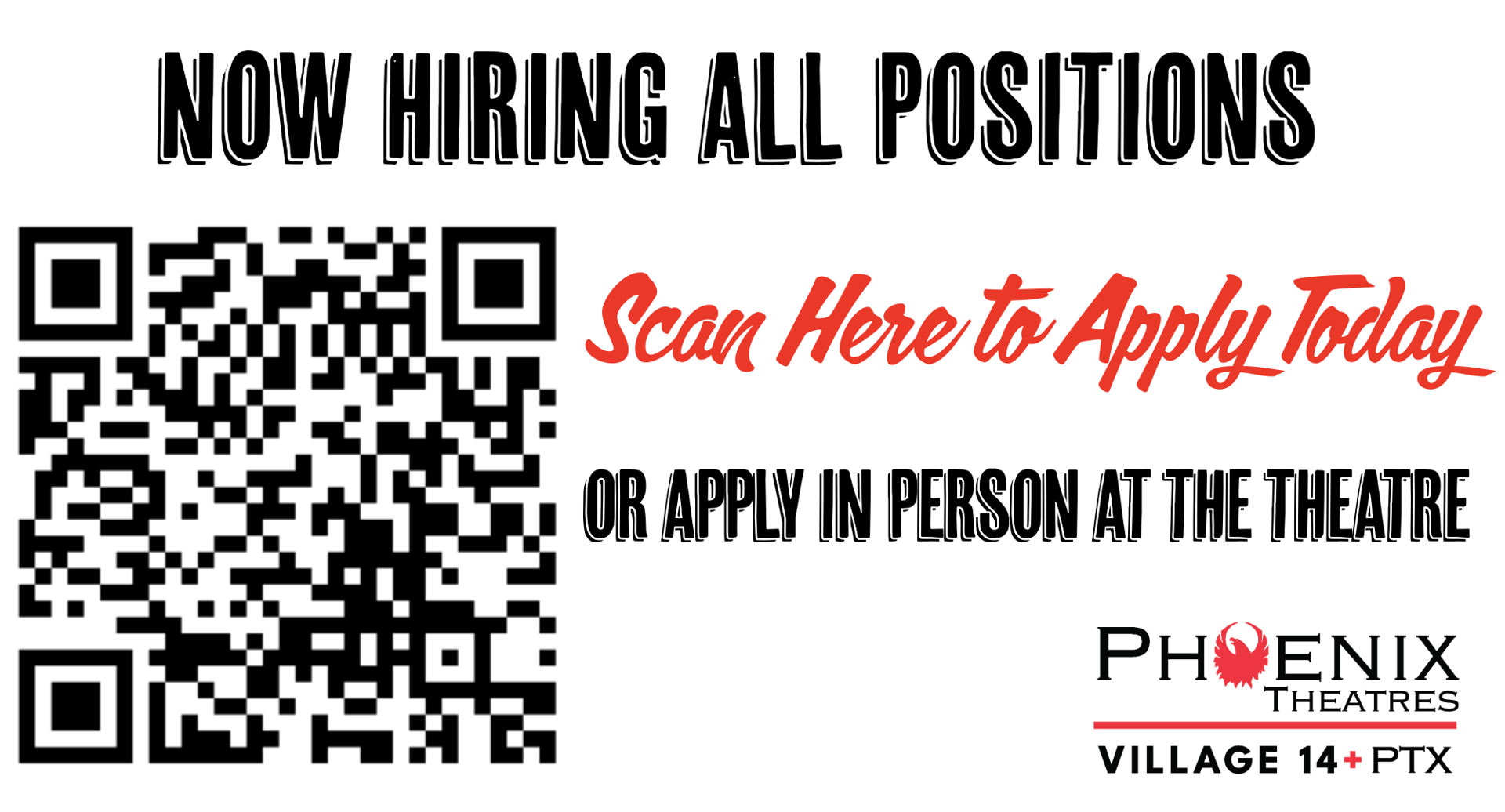 Now Hiring