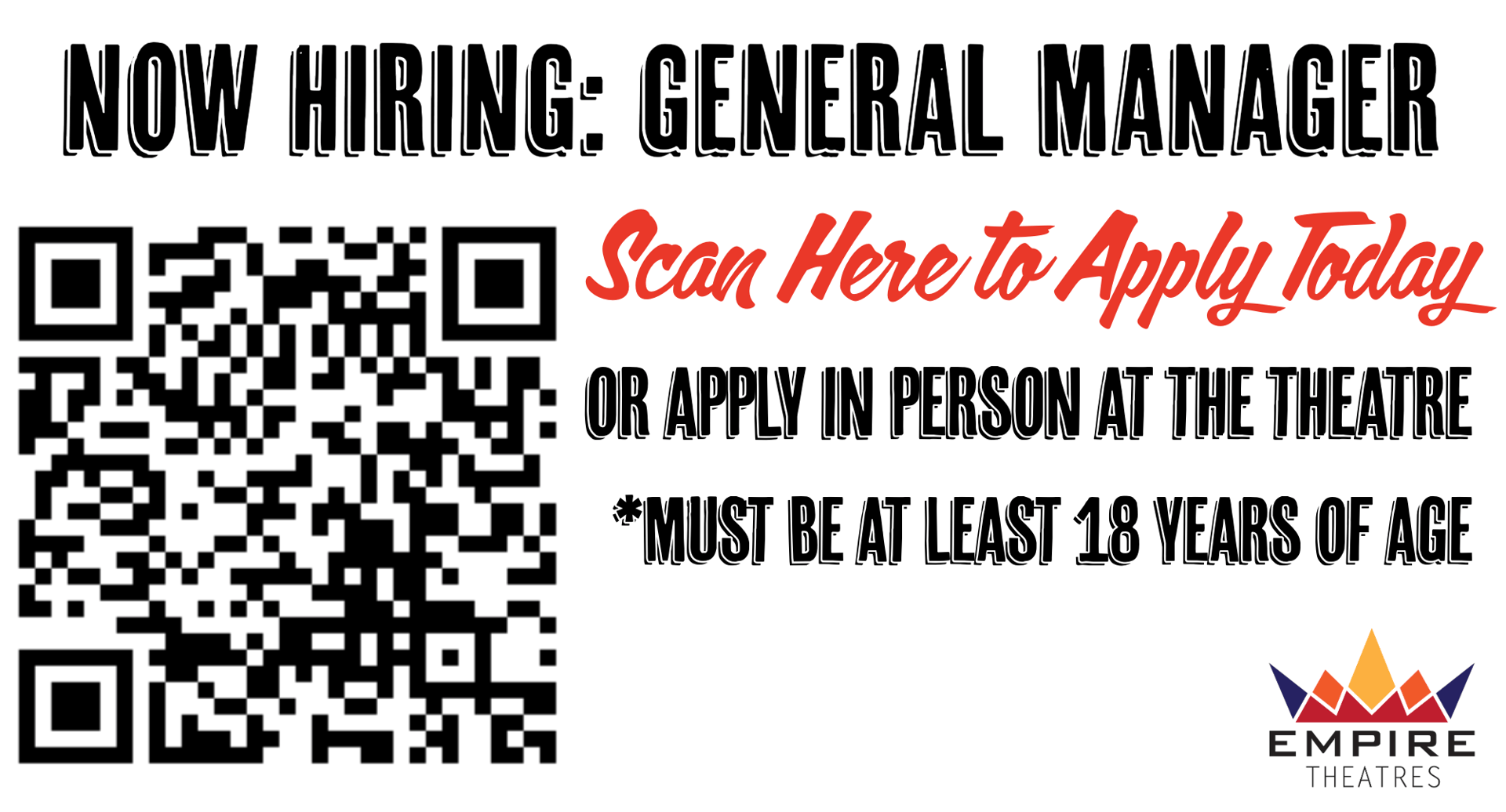 Now Hiring GM