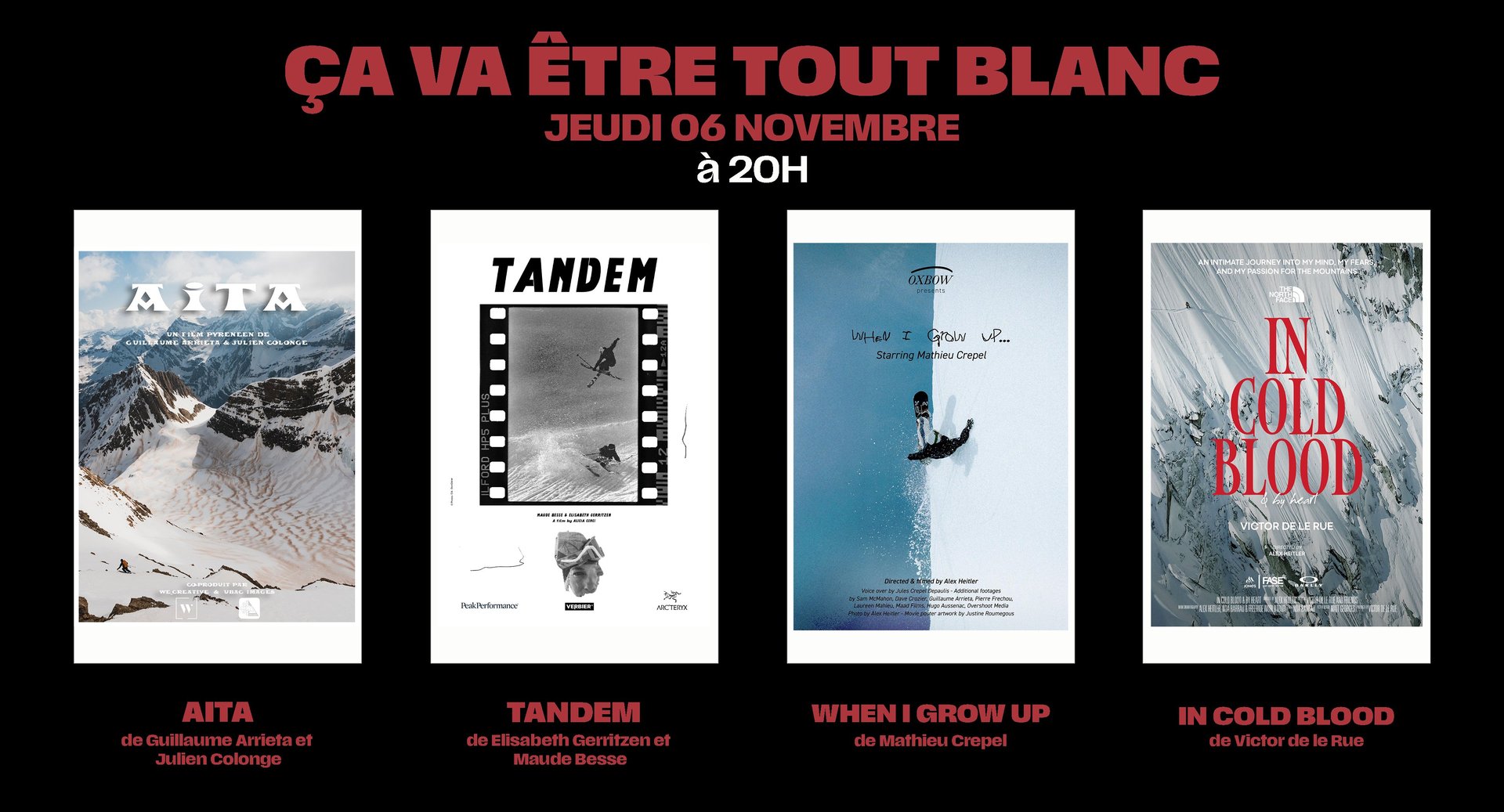 ça va être tout blanc