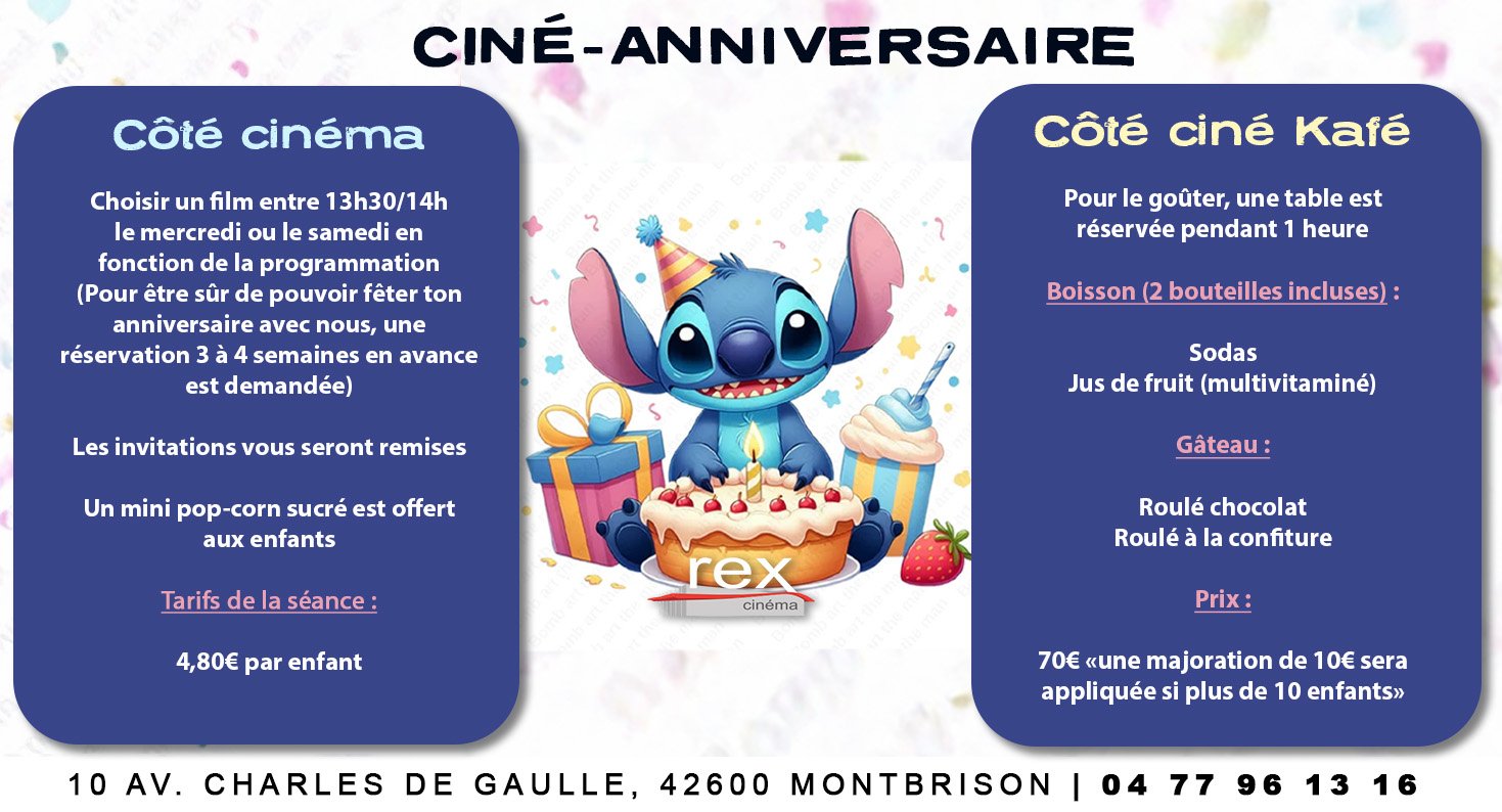 Ciné anniversaire