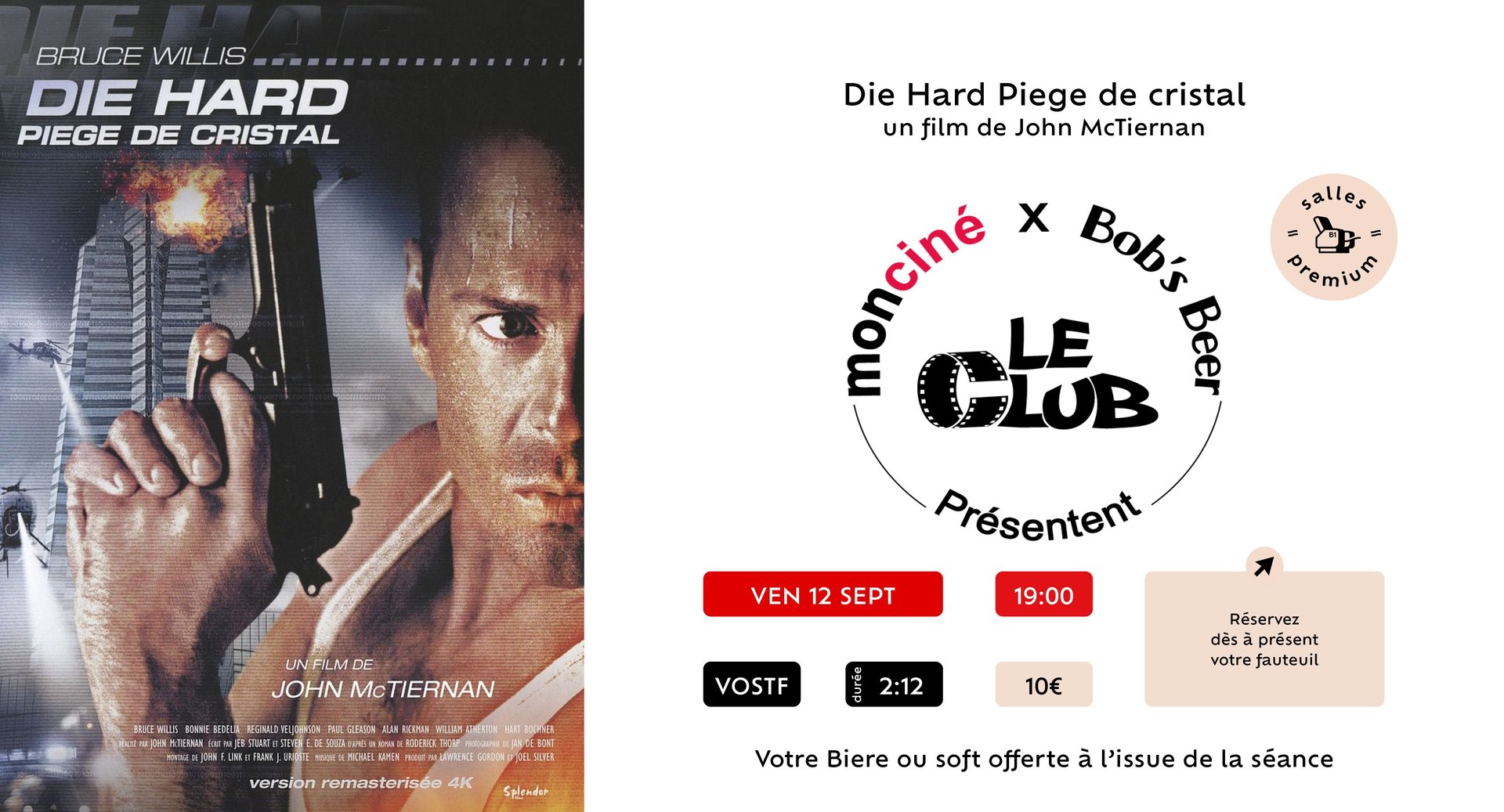 Le CLUB: Piège de cristal
